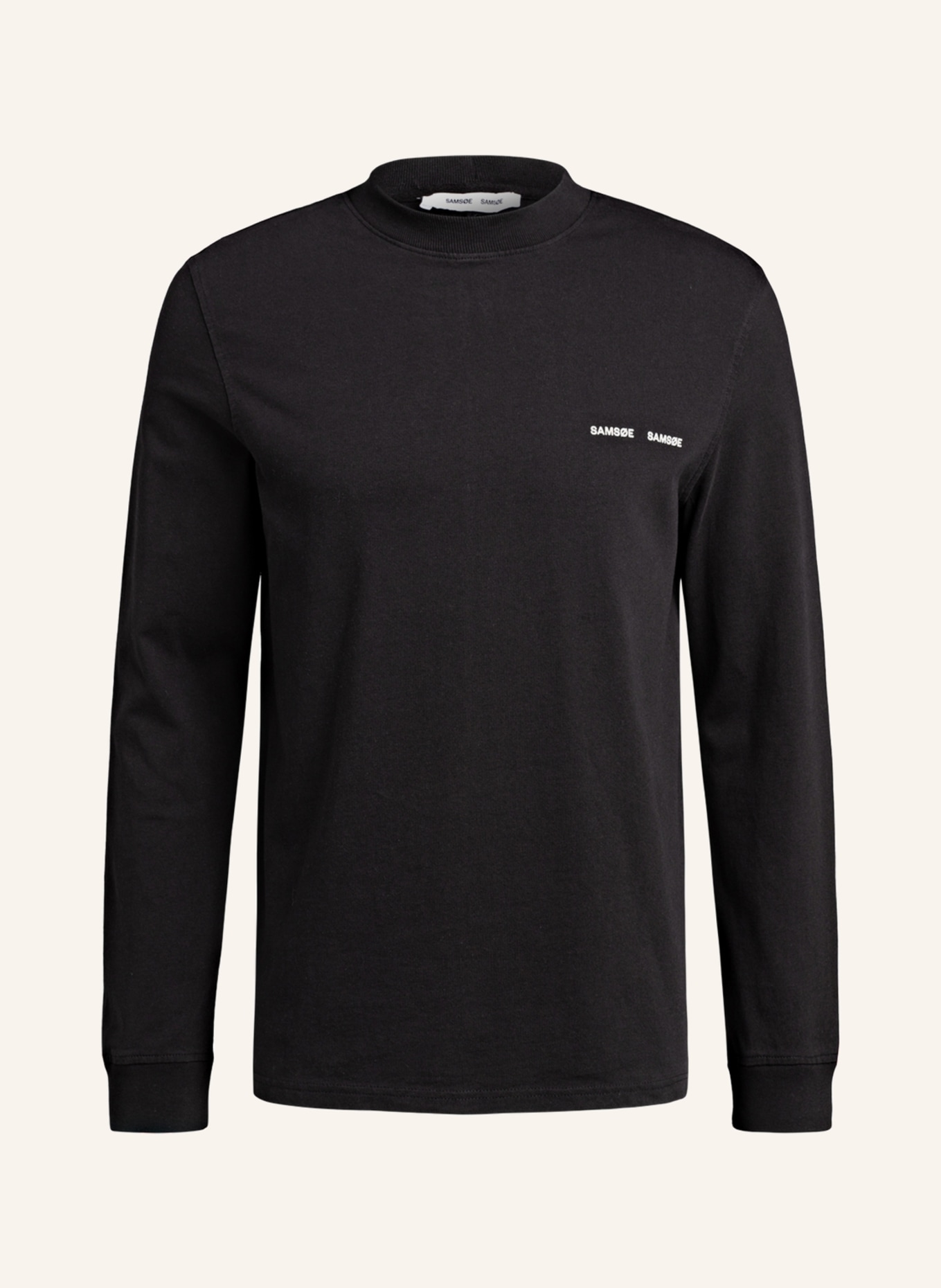 SAMSØE  SAMSØE Long sleeve shirt NORSBRO, Color: BLACK (Image 1)