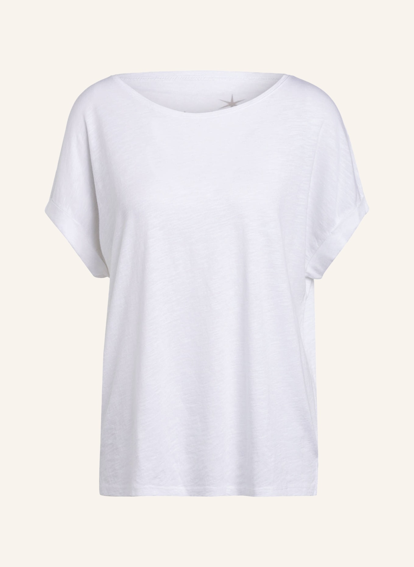 Juvia T-shirt SLUB, Color: WHITE(Image null)