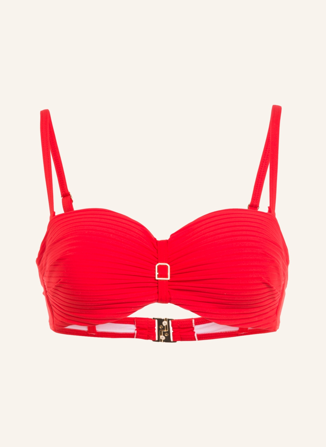 CYELL Bandeau-Bikini-Top , Farbe: ROT (Bild 1)