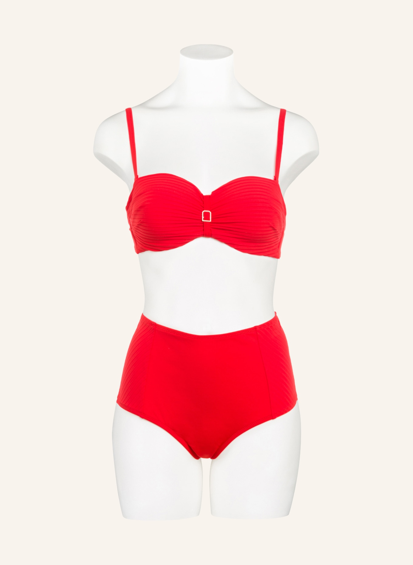 CYELL High-Waist-Bikini-Hose, Farbe: ROT (Bild 2)