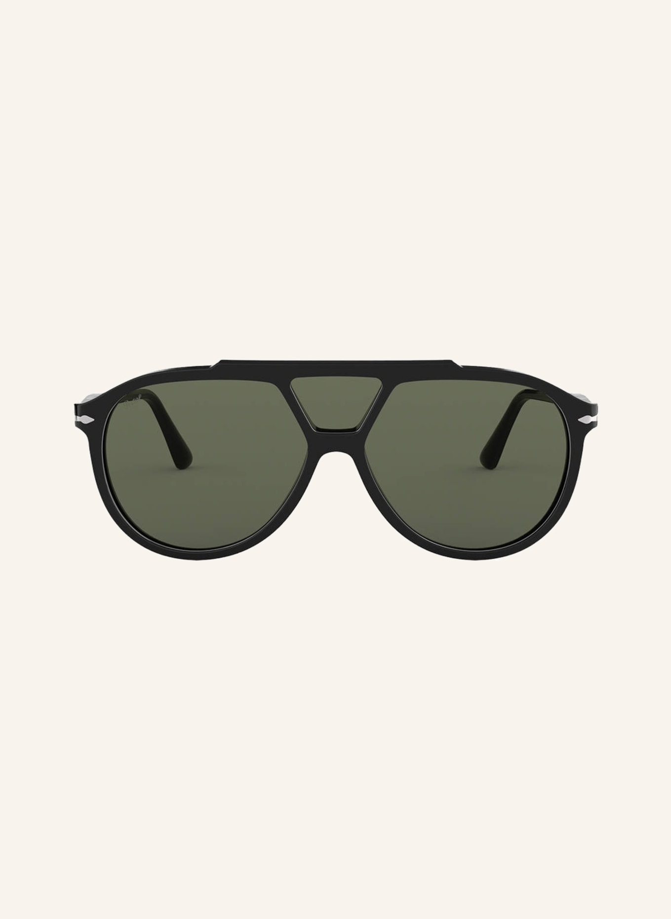 Persol Sunglasses PO3217S, Color: 95/31 - BLACK/GREEN (Image 2)