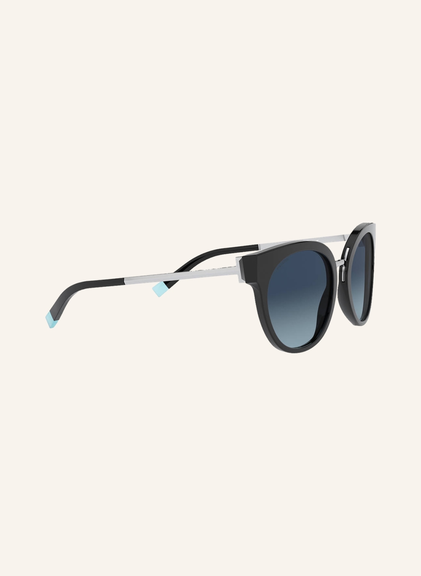 TIFFANY & Co. Sunglasses TF4168, Color: 80014U - BLACK/BLUE GRADIENT (Image 4)