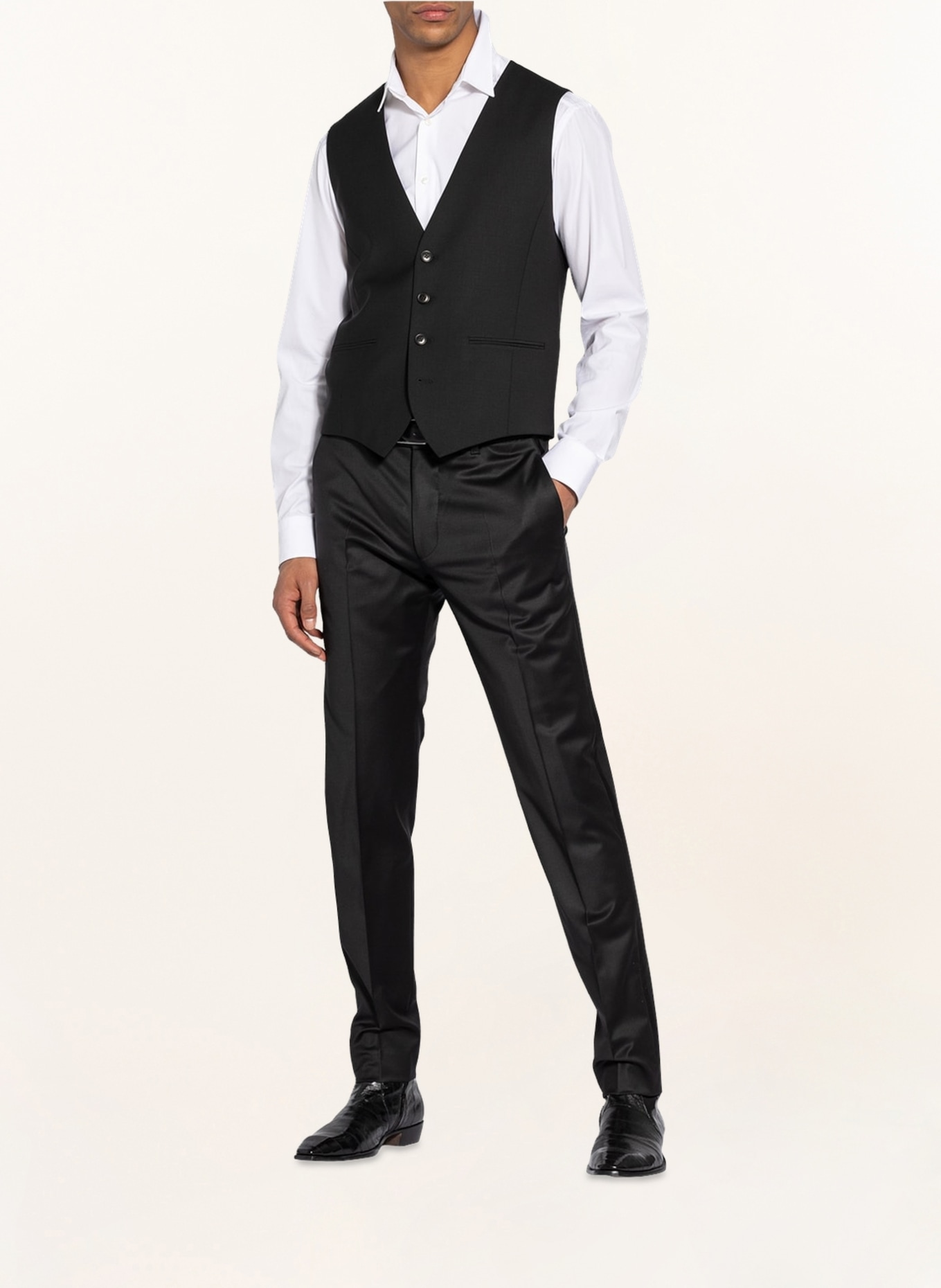 DRYKORN Suit waistcoat MALMO, Color: 1000 SCHWARZ (Image 2)