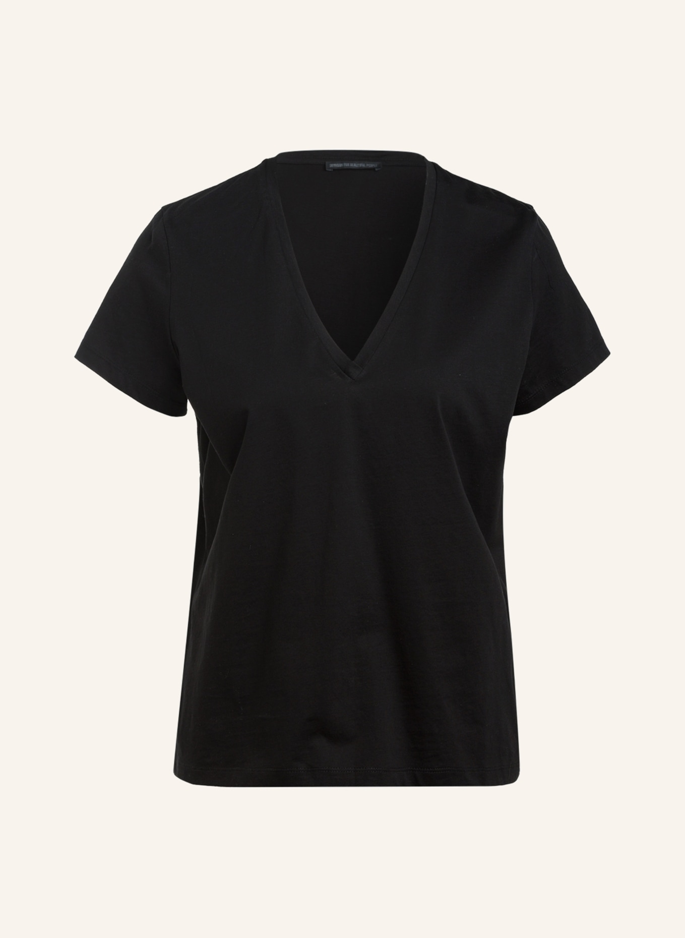DRYKORN T-Shirt NILIA: SCHWARZ