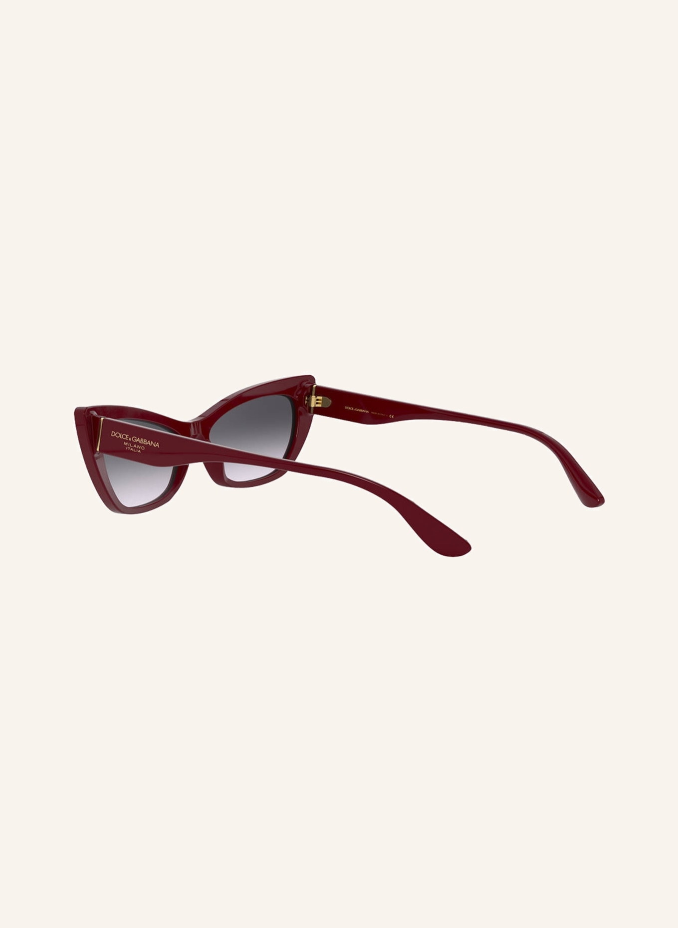 DOLCE & GABBANA Sunglasses DG 4370, Color: 30918G - DARK RED/GRAY GRADIENT (Image 4)