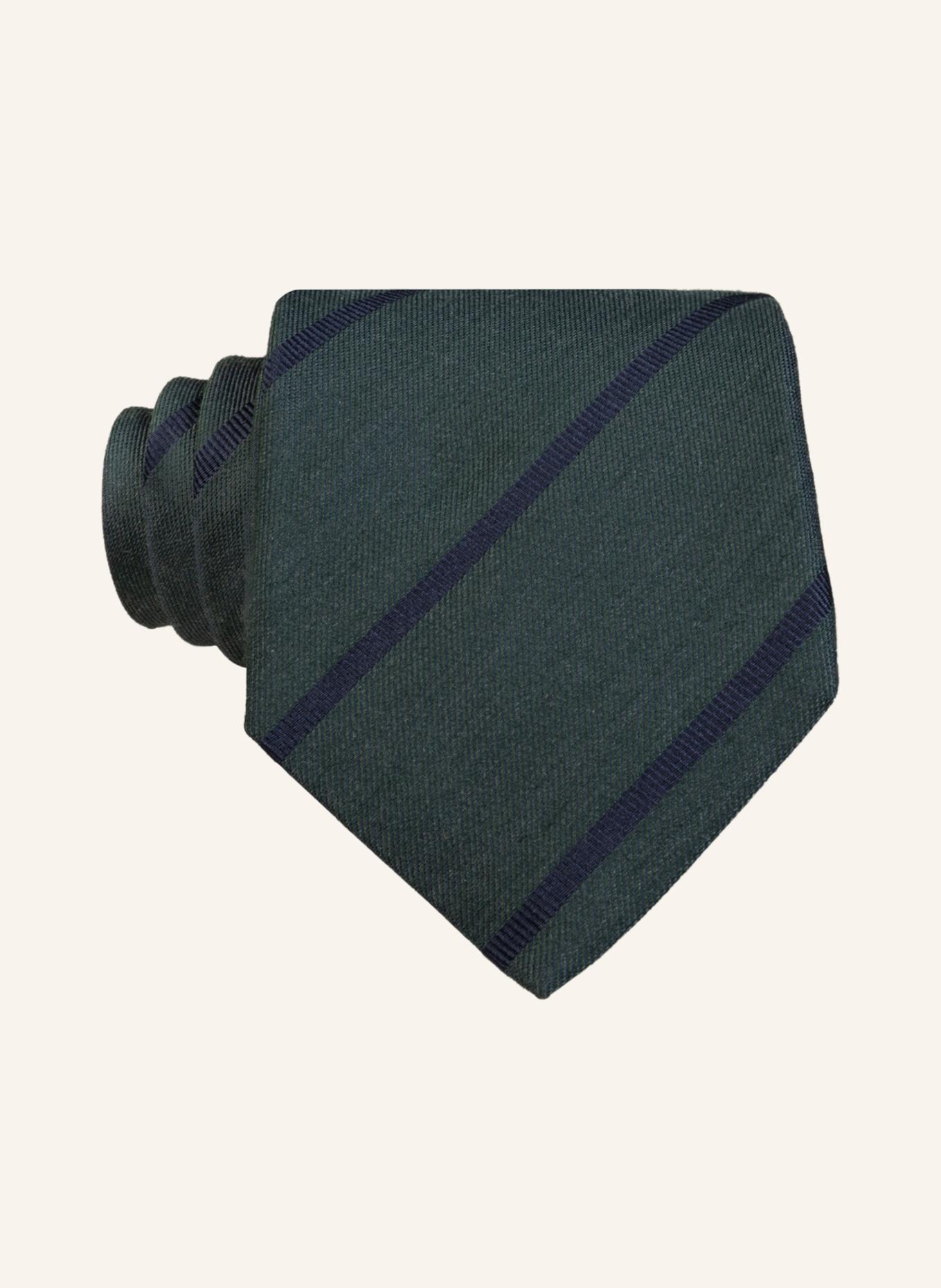 OLYMP SIGNATURE Krawat: ZIELONY / NIEBIESKI