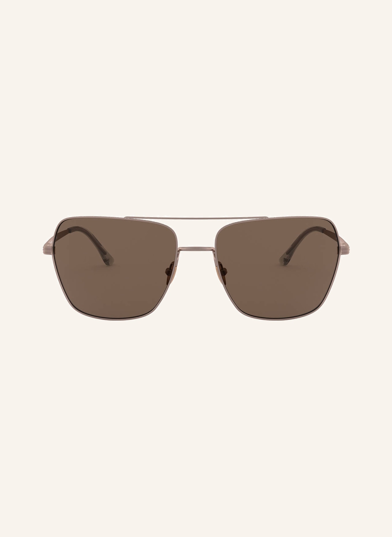 EMPORIO ARMANI Sunglasses AR6105    , Color: 300673 - MATTE SILVER/BROWN (Image 2)