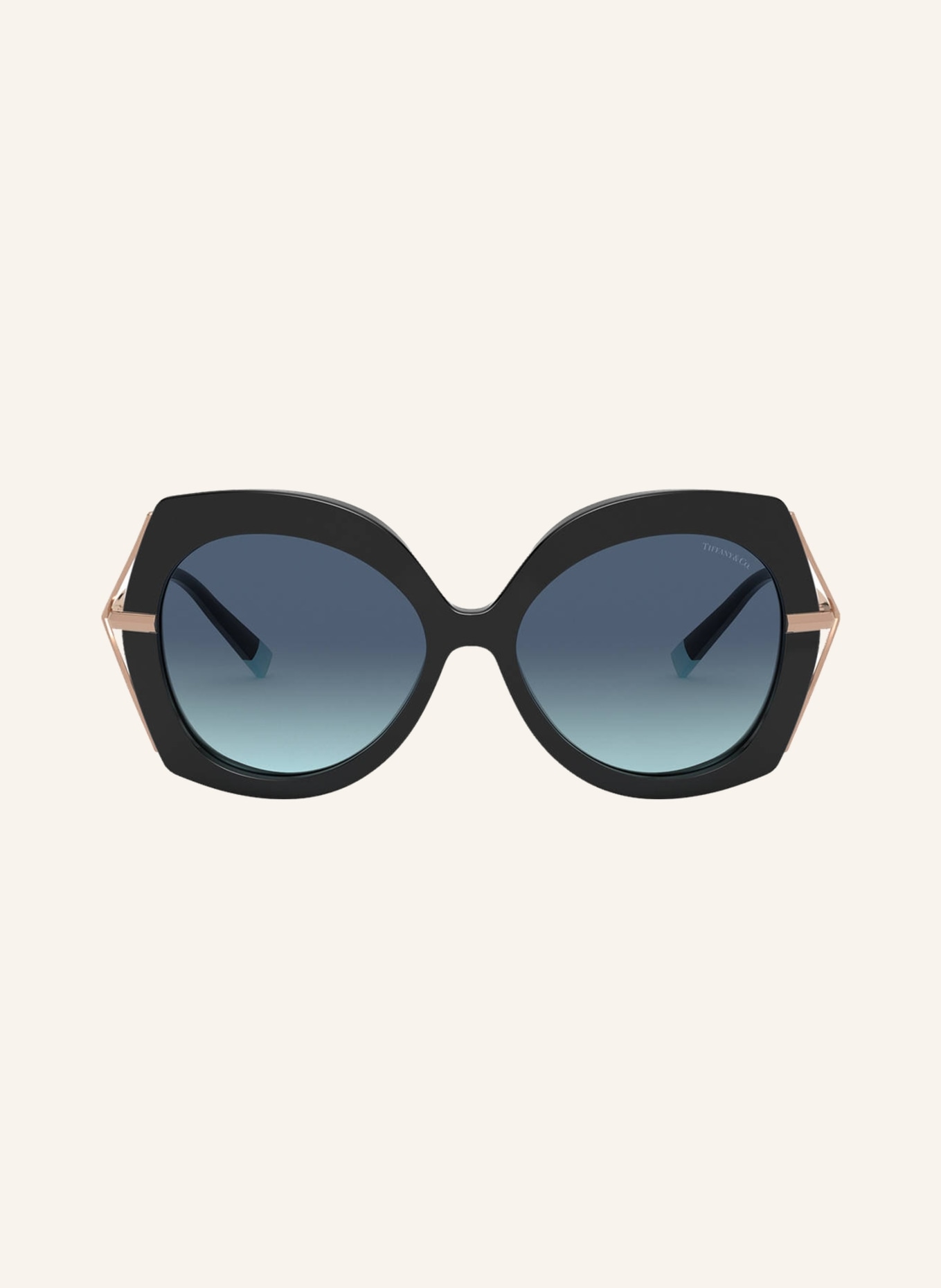 TIFFANY & Co. Sunglasses TF4169, Color: 80019S - BLACK/ BLUE GRADIENT (Image 2)