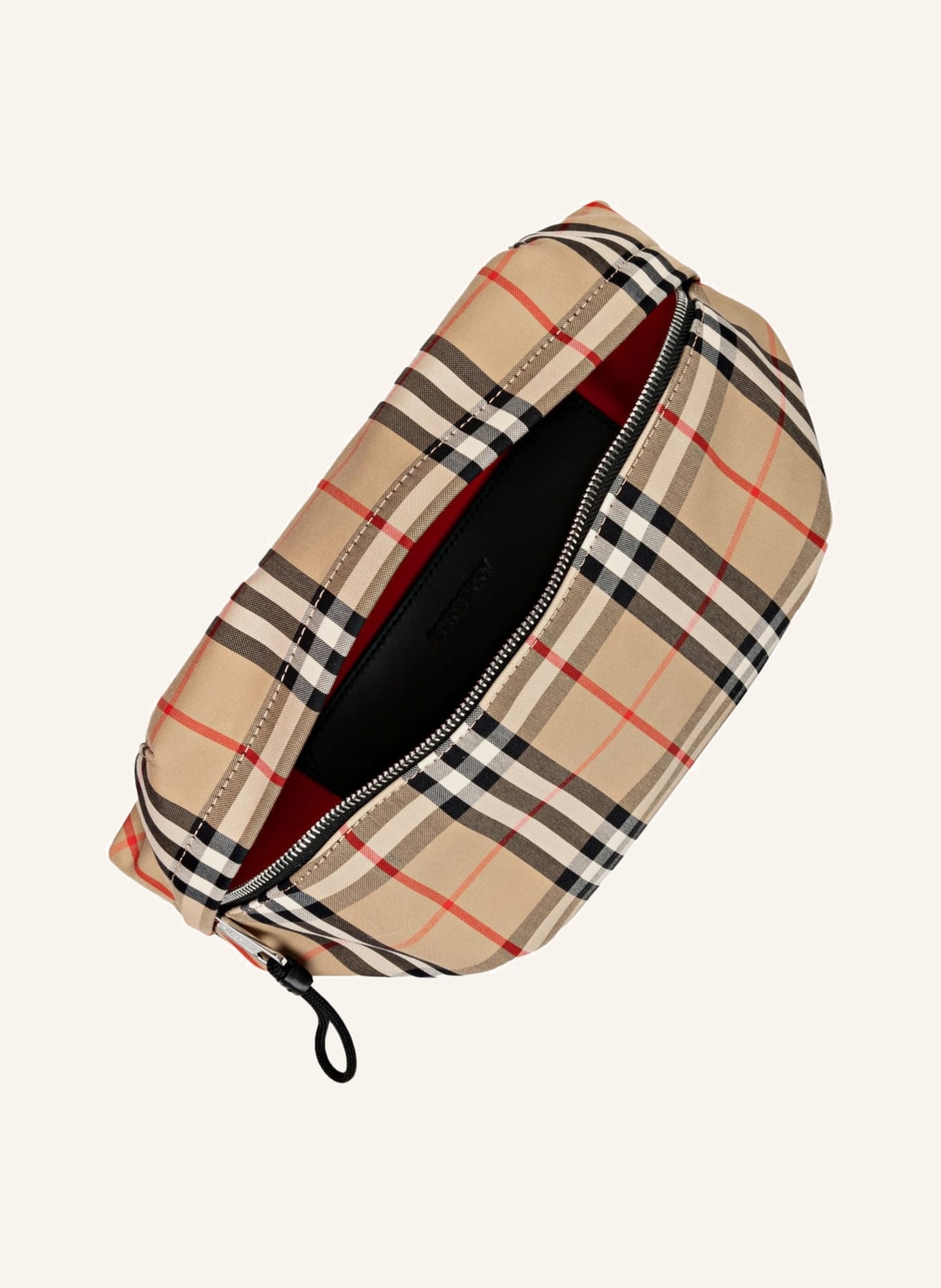 BURBERRY Waist bag SONNY, Color: BEIGE/ BLACK/ RED (Image 4)