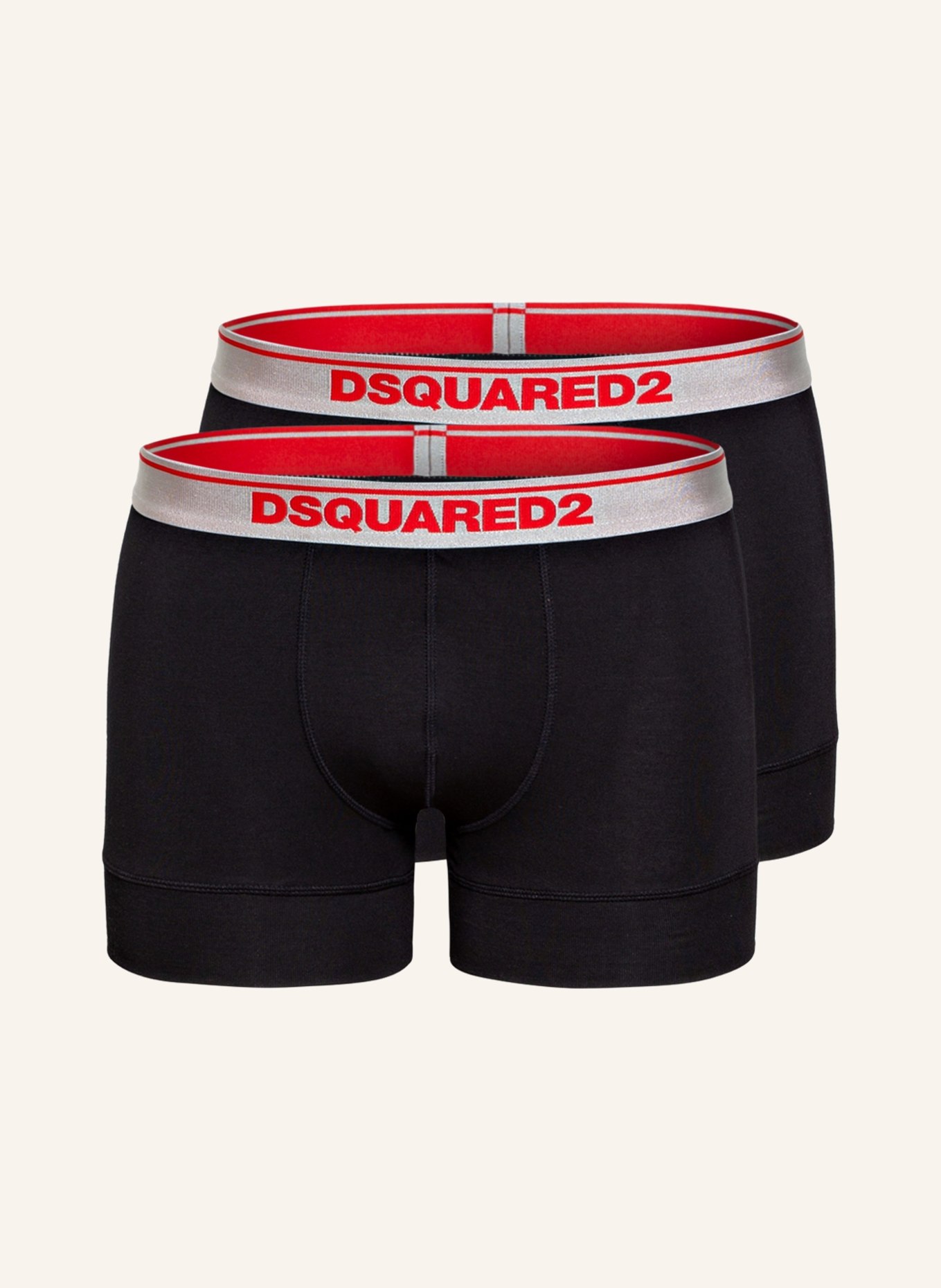 DSQUARED2 2er-Pack Boxershorts , Farbe: SCHWARZ (Bild 1)