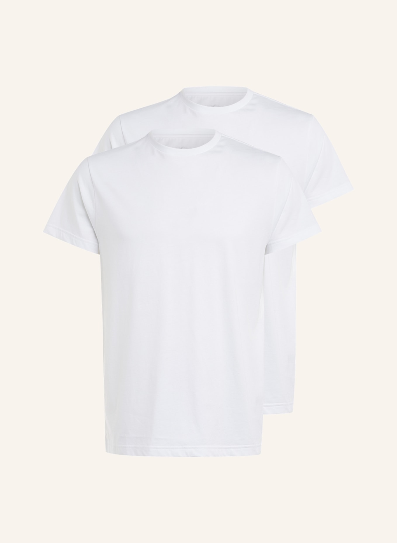 JOCKEY 2er-Pack T-Shirts AMERICAN, Farbe: WEISS (Bild 1)