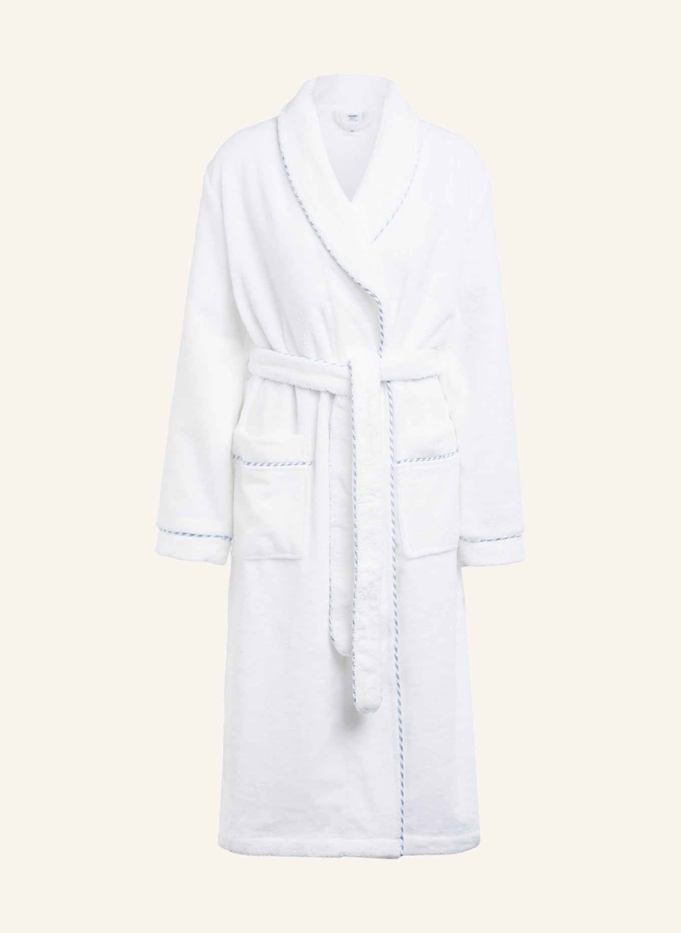 CALIDA Women’s bathrobe COZY SHOWER, Color: WHITE (Image 1)