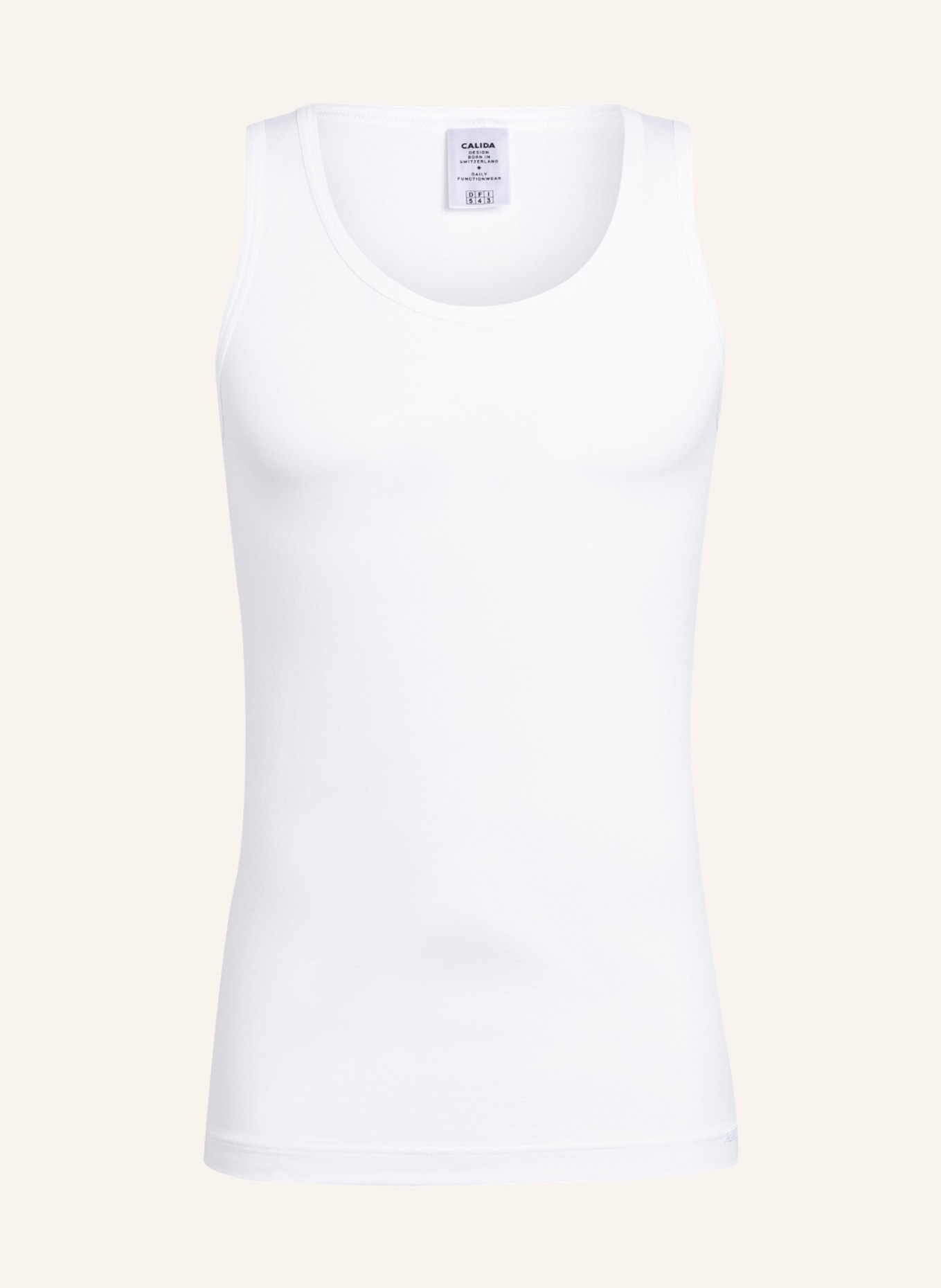 CALIDA Undershirt FOCUS, Color: WHITE (Image 1)