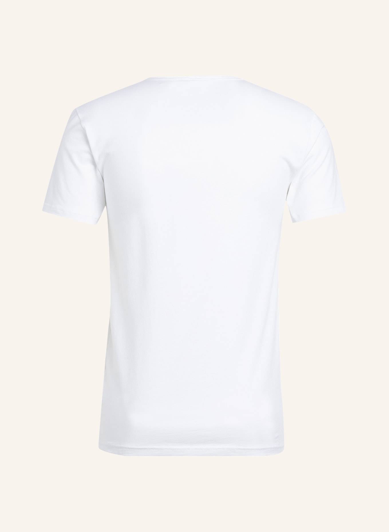 CALIDA 2-pack V-neck shirts NATURAL BENEFIT, Color: WHITE (Image 2)