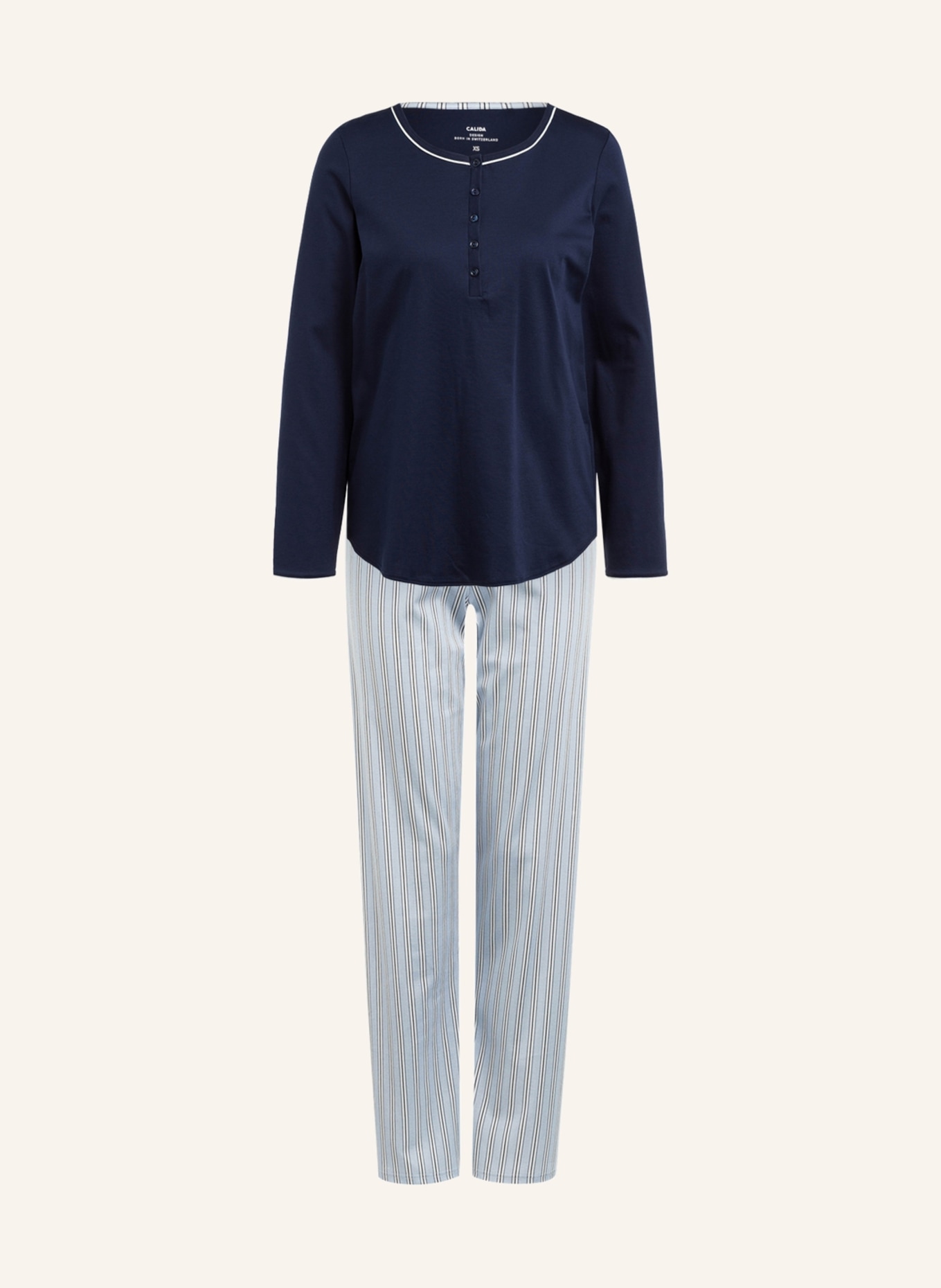CALIDA Schlafanzug SWEET DREAMS, Farbe: BLAU (Bild 1)