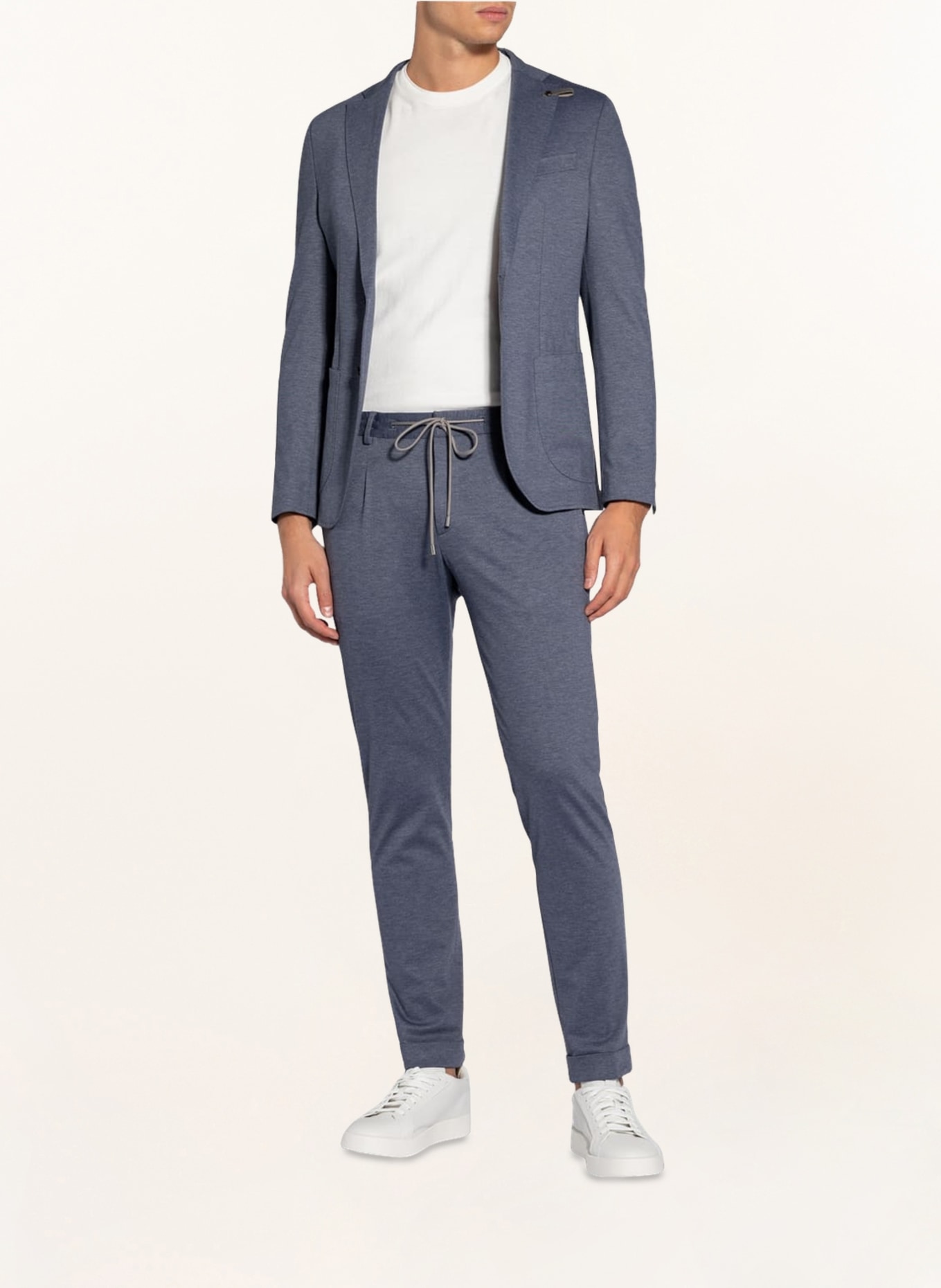 BALDESSARINI Suit trousers CROSS slim fit, Color: 6214 Dark Denim (Image 2)