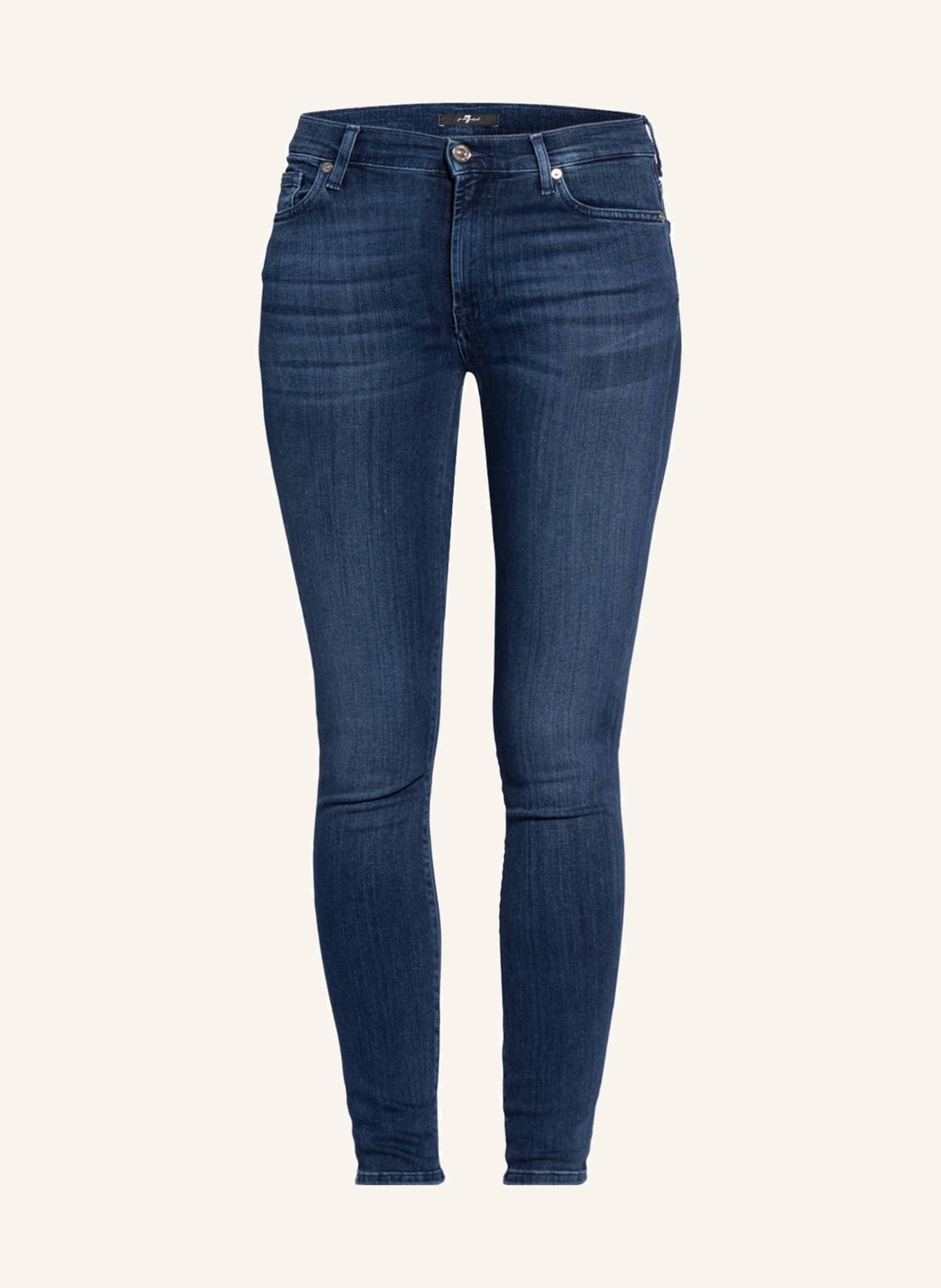 7 for all mankind Skinny jeans, Color: Slim Illusion Luxe Los Feliz DARK BLUE (Image 1)