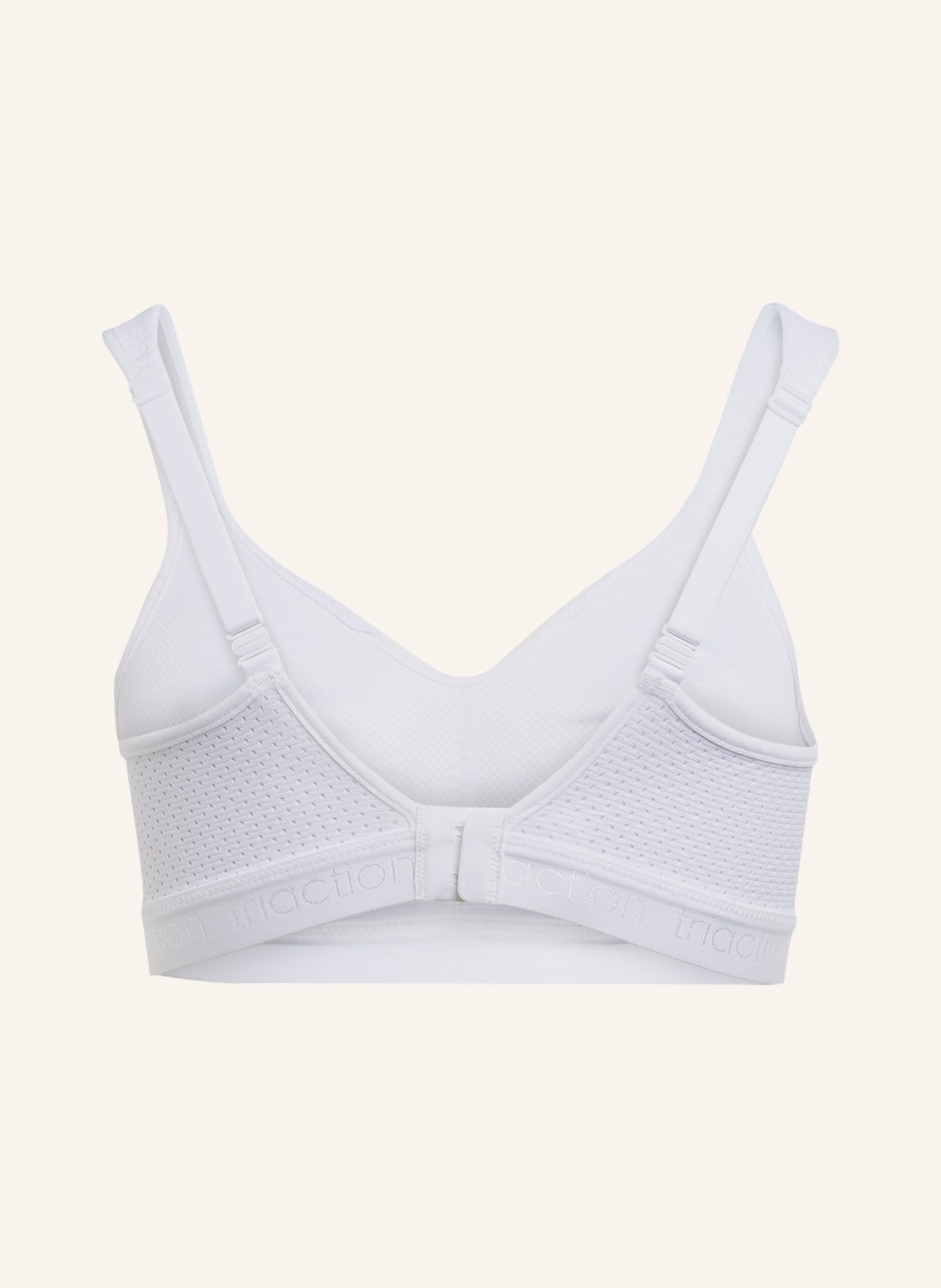 Triumph Sports bra TRIACTION ENERGY LITE with mesh, Color: WHITE (Image 2)