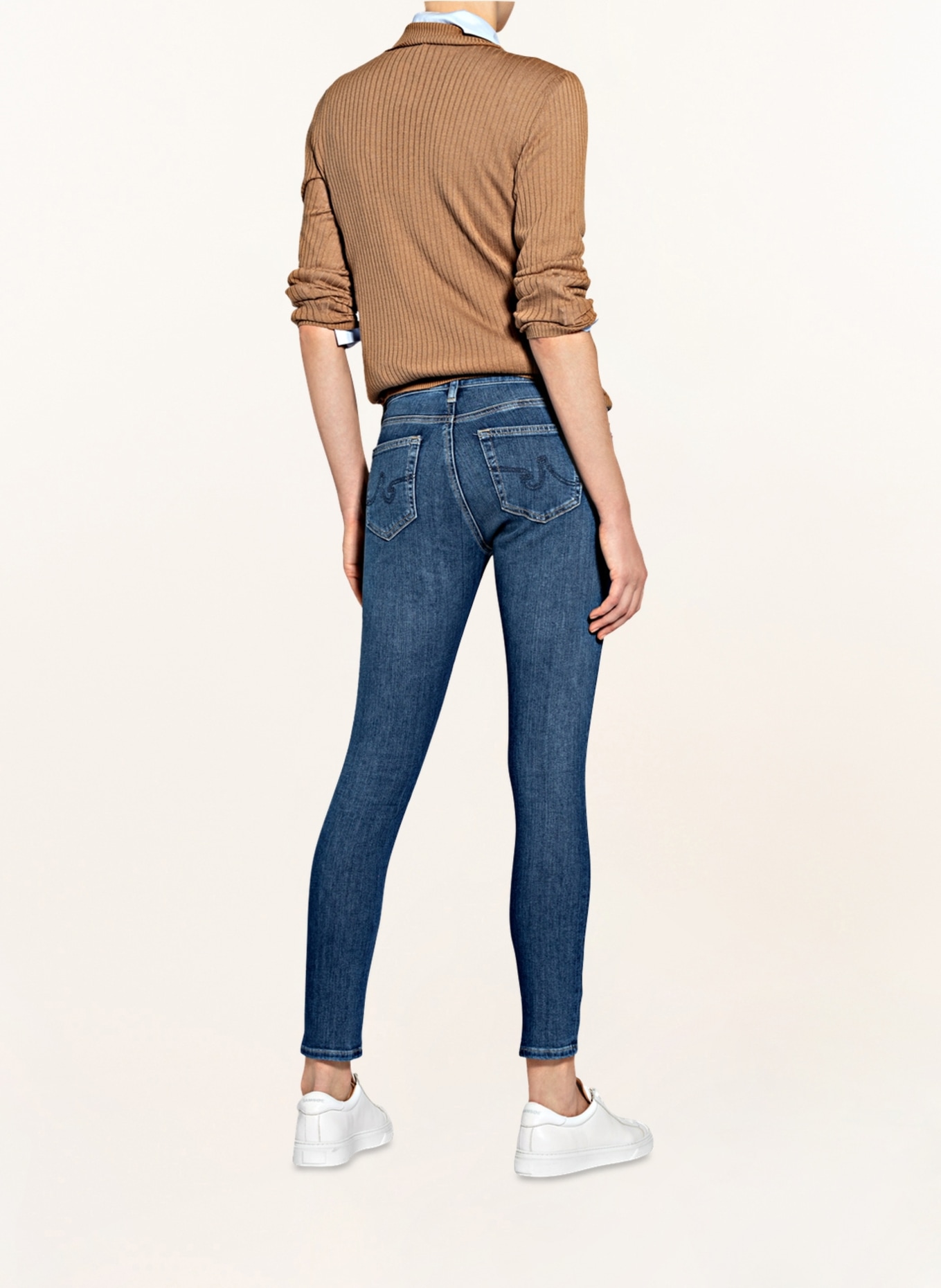 AG Jeans Jeansy skinny THE LEGGING ANKLE, Kolor: 18Y BLUE (Obrazek 3)