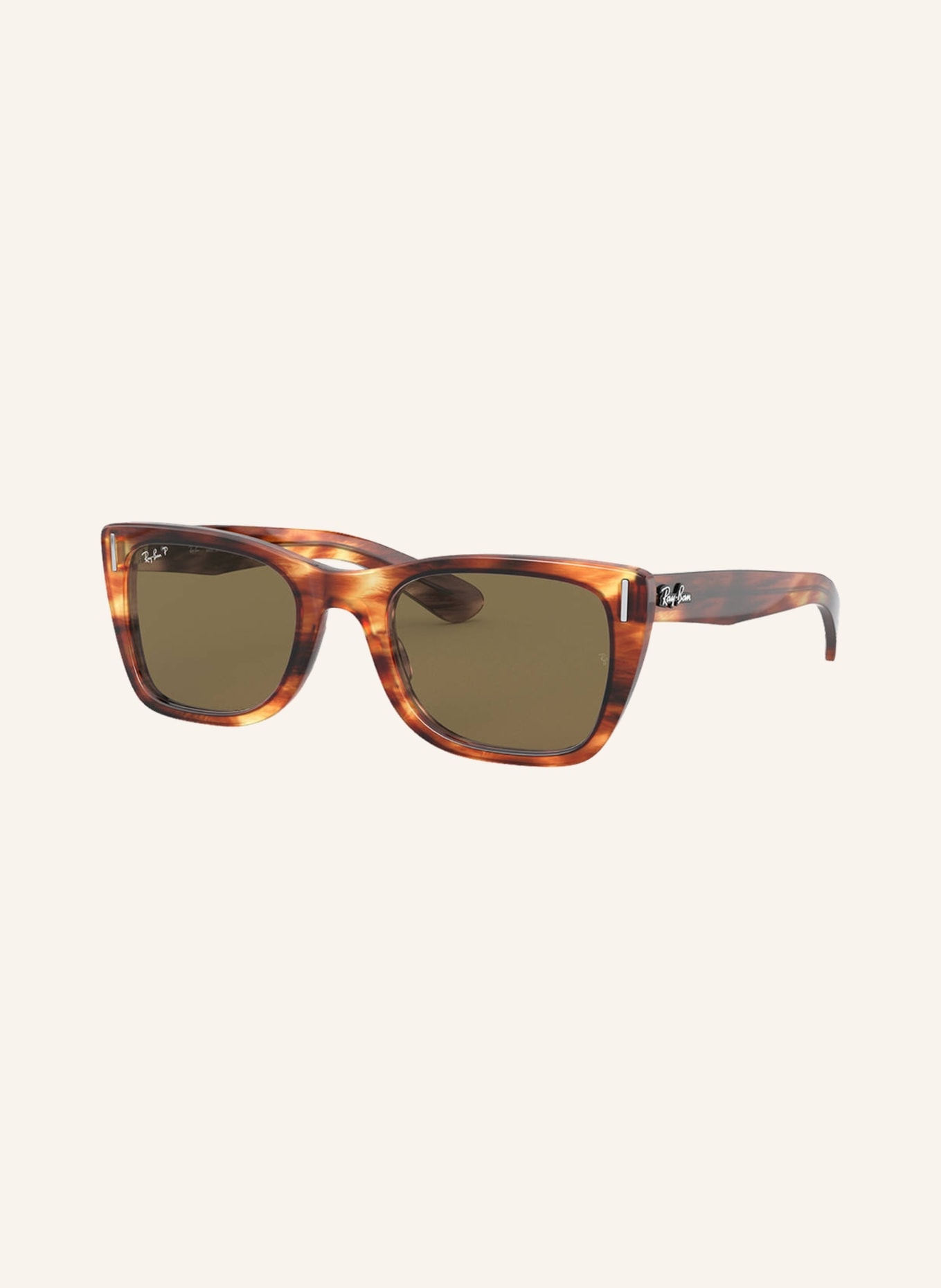 Ray-Ban Sunglasses RB2248 CARIBBEAN, Color: 954/57 - HAVANNA/BROWN POLARIZED (Image 1)