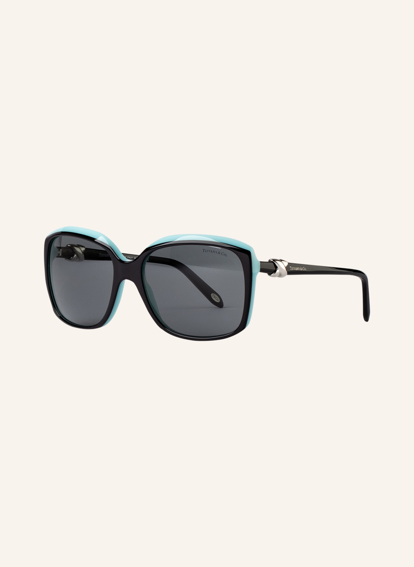 TIFFANY & Co. Sunglasses TF4076, Color: 80553 F - BLACK/ BLACK (Image 1)