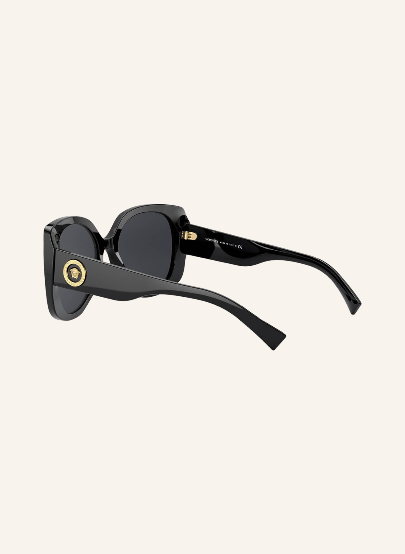 VERSACE Sunglasses VE4387, Color: GB1/87 - BLACK/ GRAY (Image 4)