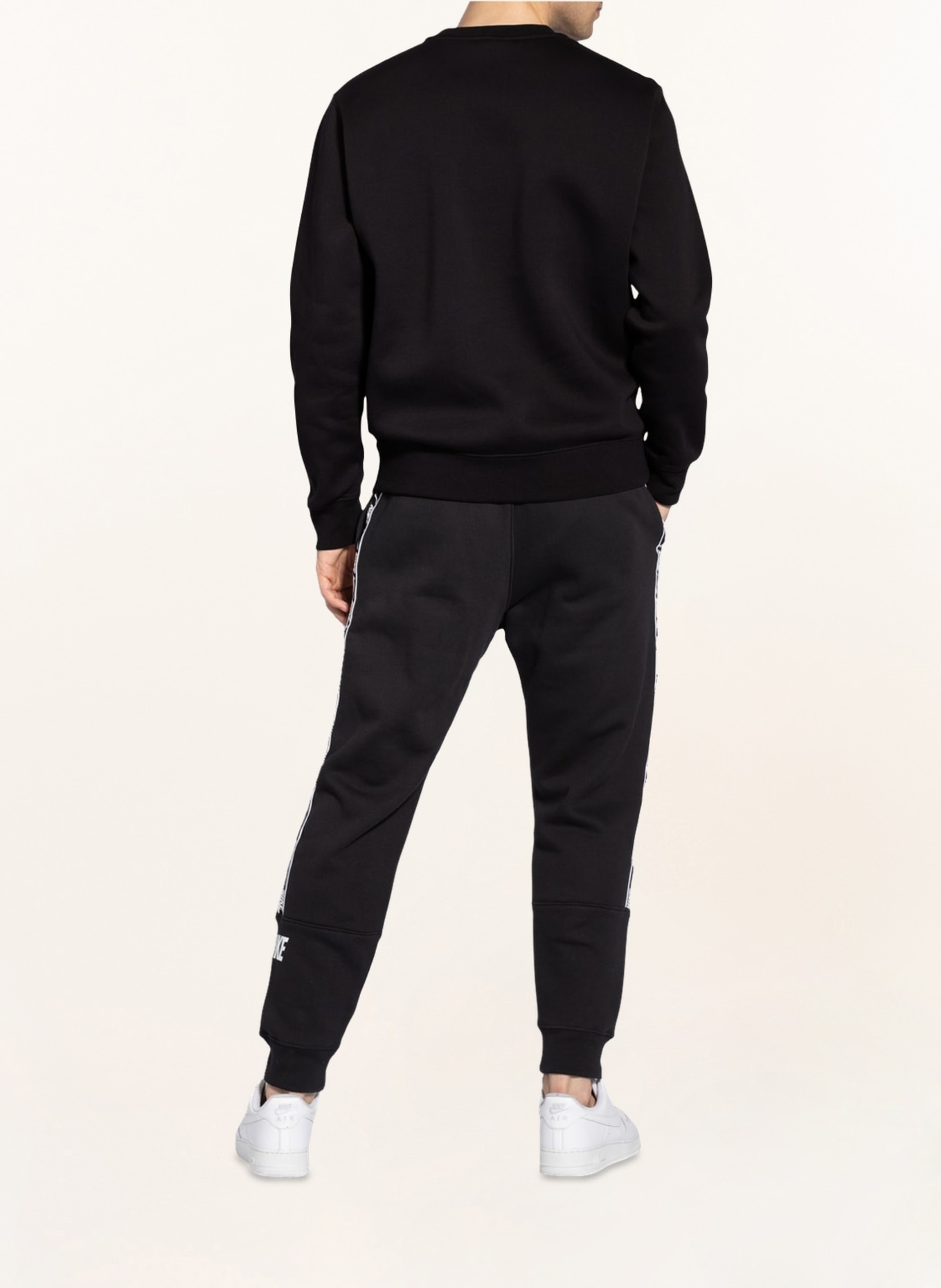 Nike Sweatshirt SPORTSWEAR CLUB, Color: BLACK (Image 3)