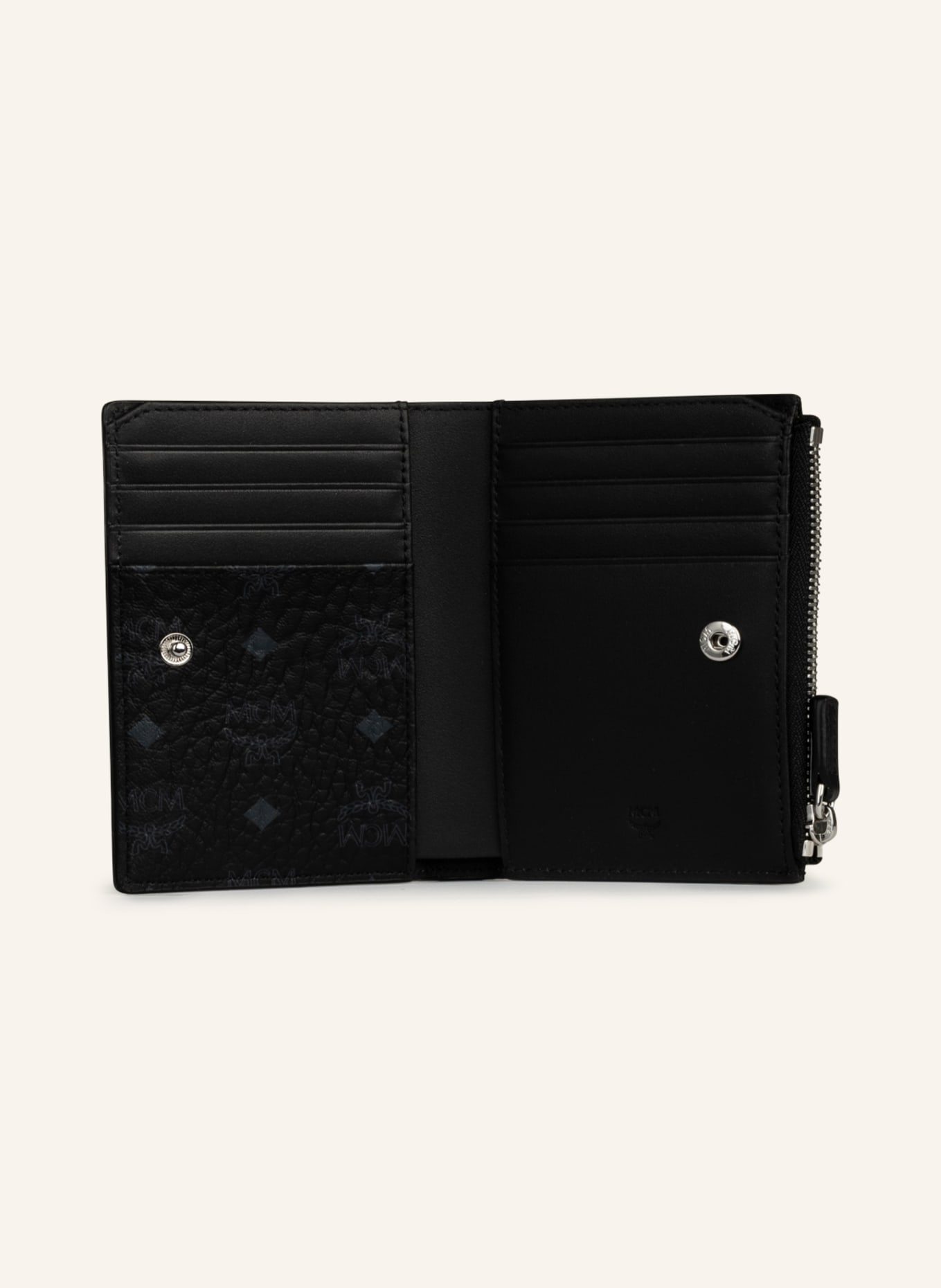 MCM Wallet VERITAS, Color: BLACK (Image 3)