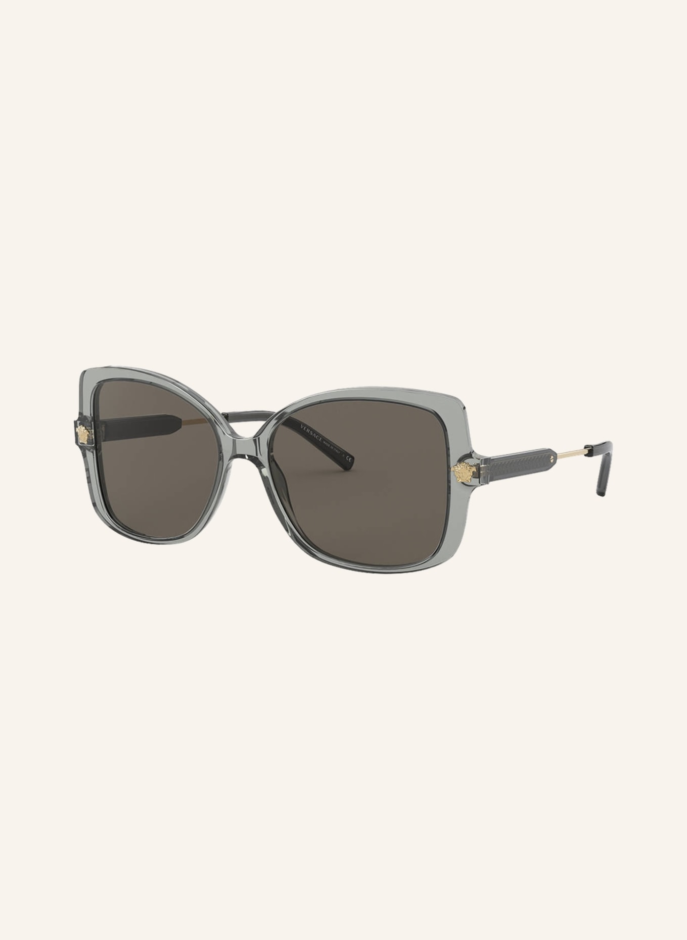 VERSACE Sunglasses VE4390, Color: 5338/3 - GRAY/ BLACK (Image 1)