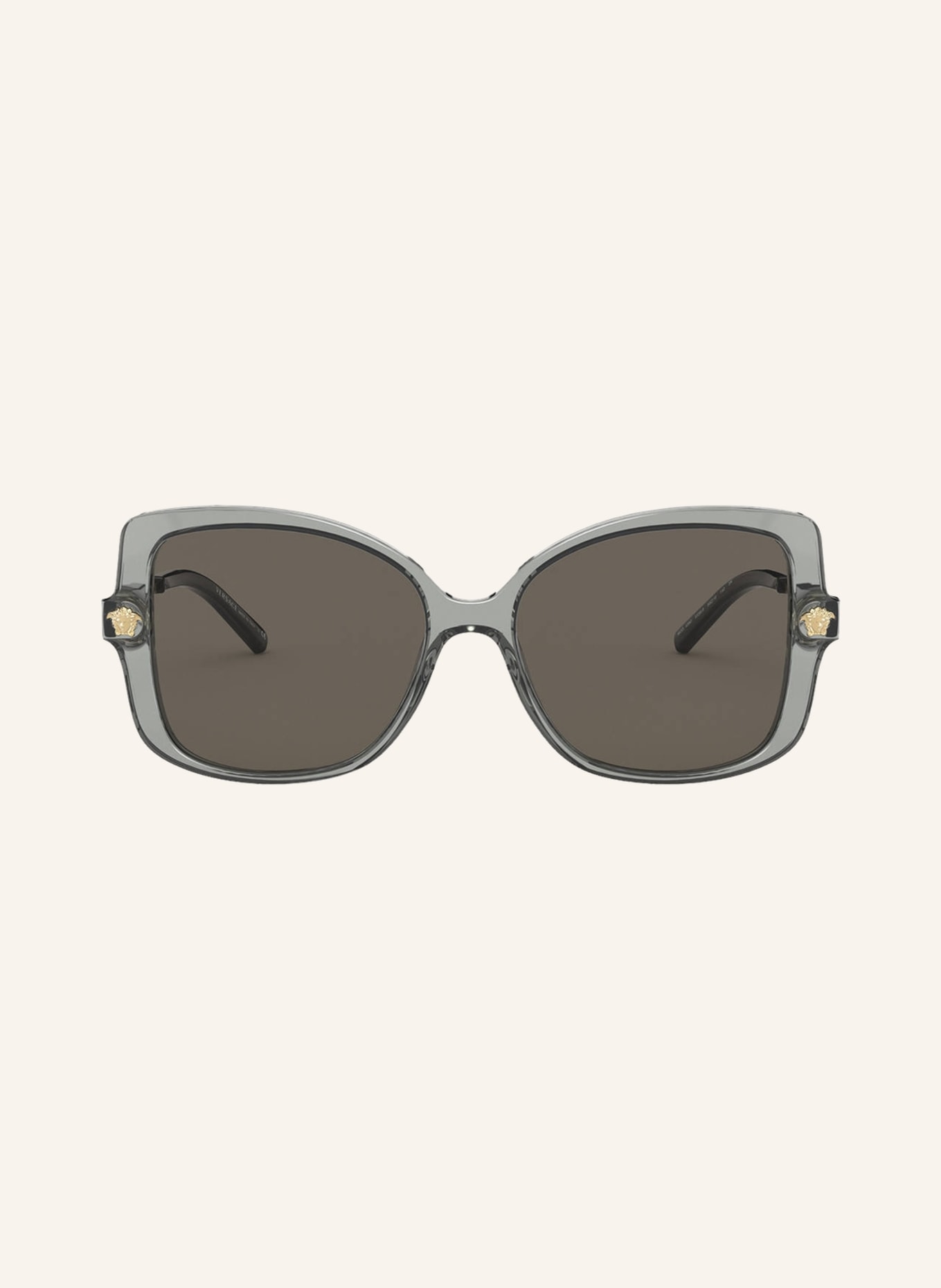 VERSACE Sunglasses VE4390, Color: 5338/3 - GRAY/ BLACK (Image 2)