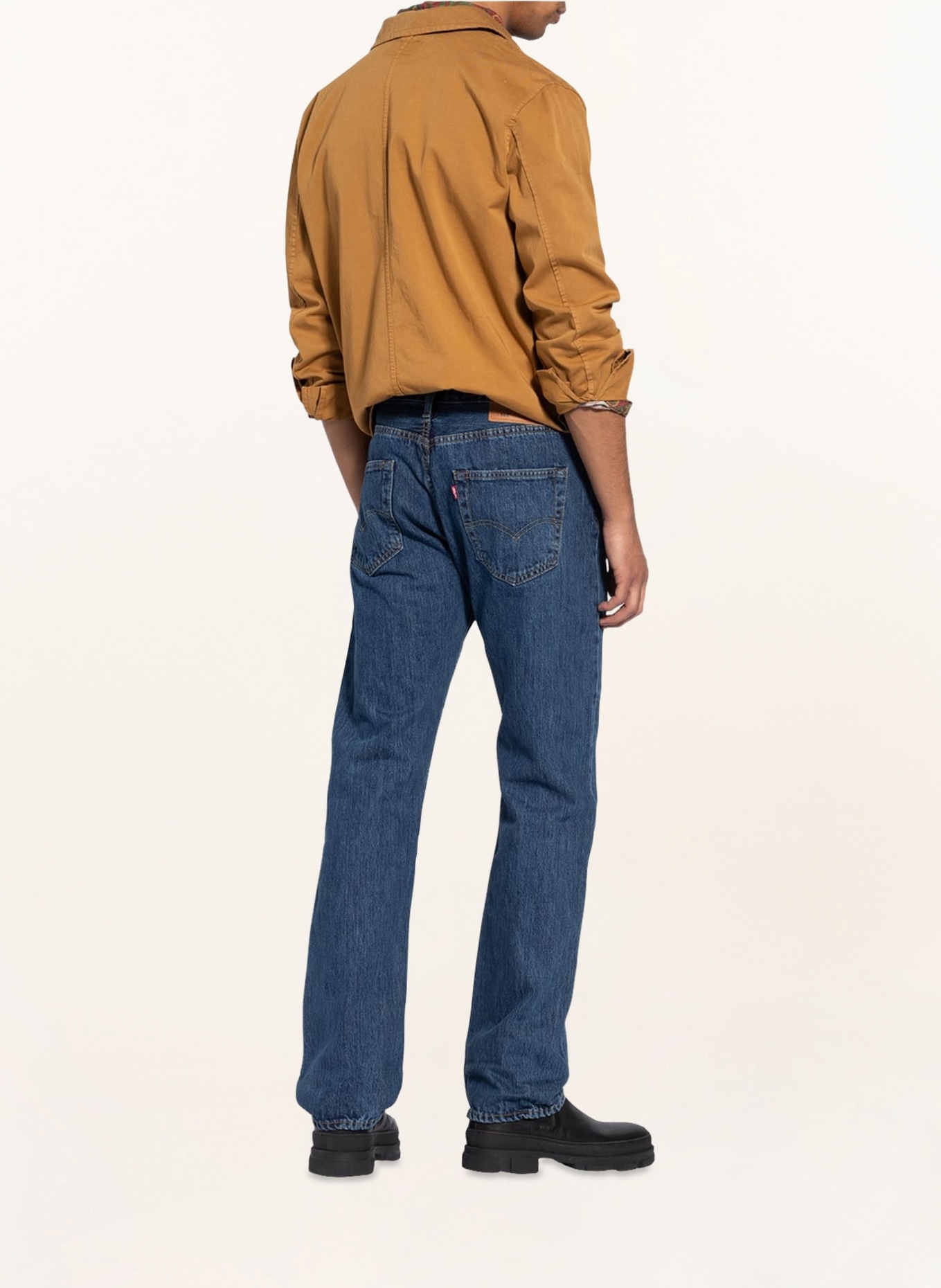 Levi's® Jeans 501 Regular Fit, Farbe: 14 Med Indigo - Flat Finish (Bild 3)