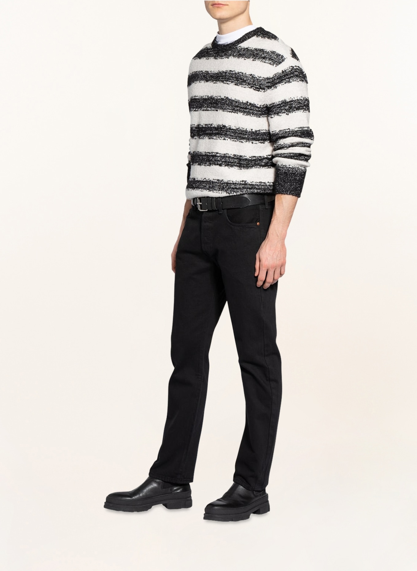 Levi's® Jeans 501 Straight Fit, Farbe: 65 Blacks (Bild 4)