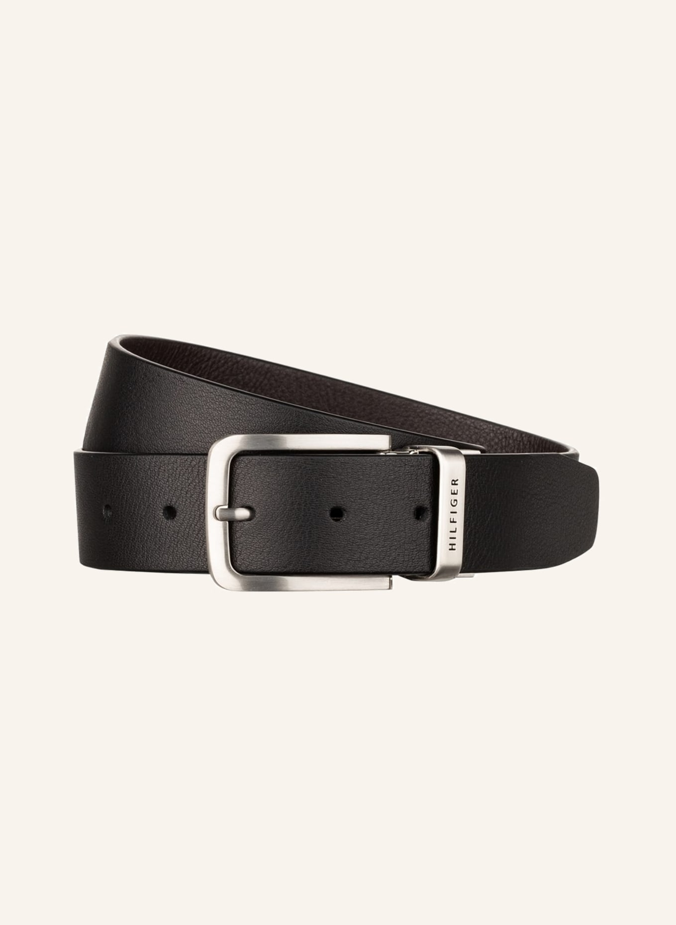 TOMMY HILFIGER Reversible belt, Color: BLACK (Image 1)