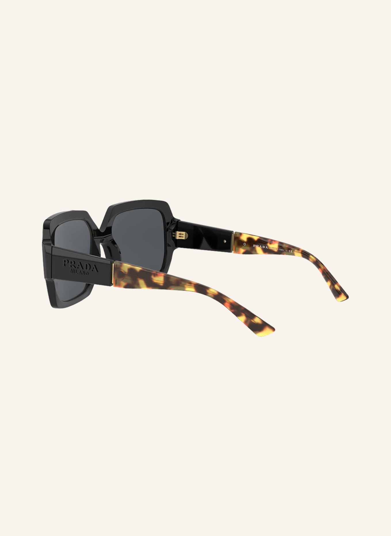 PRADA Sunglasses PR 21XS, Color: 1AB5Z1 - BLACK/DARK GRAY (Image 4)
