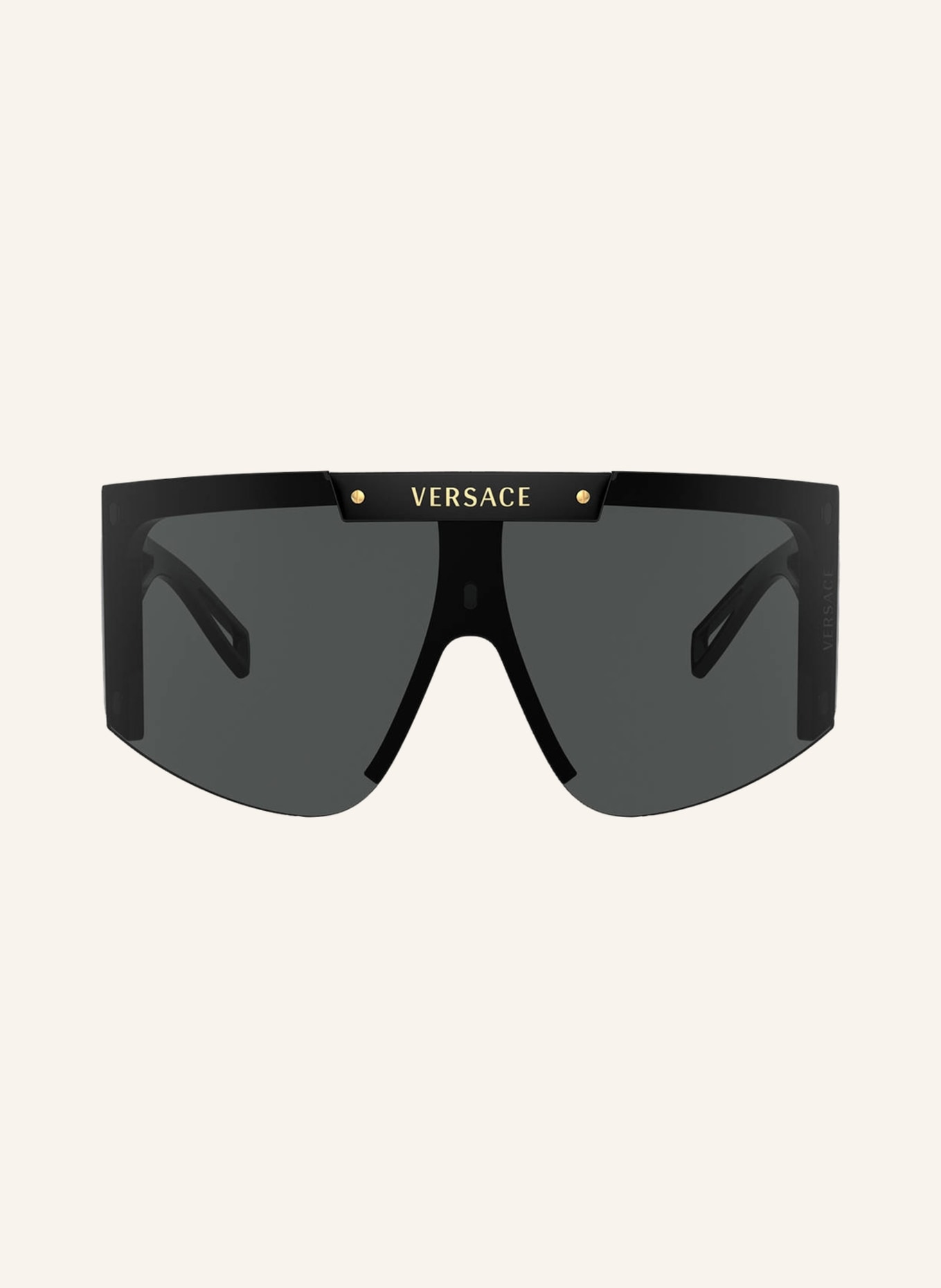VERSACE Sunglasses VE4393, Color: GB1/87 - BLACK/ GRAY GRADIENT (Image 2)