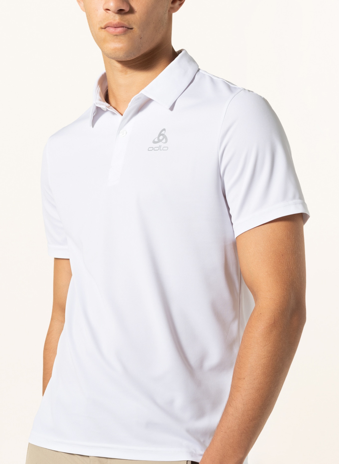 odlo Performance polo shirt CARDADA regular fit, Color: WHITE (Image 4)