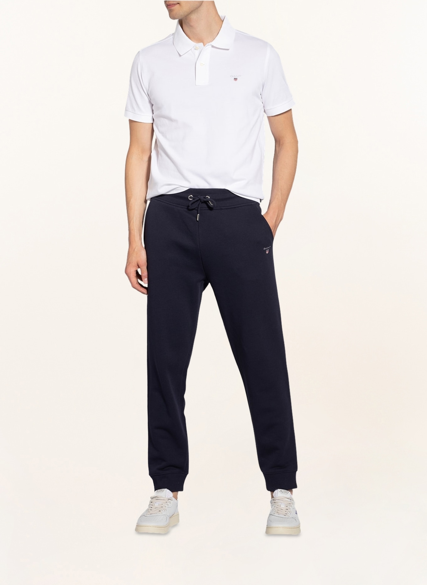 GANT Piqué-Poloshirt Regular Fit, Farbe: WEISS (Bild 2)