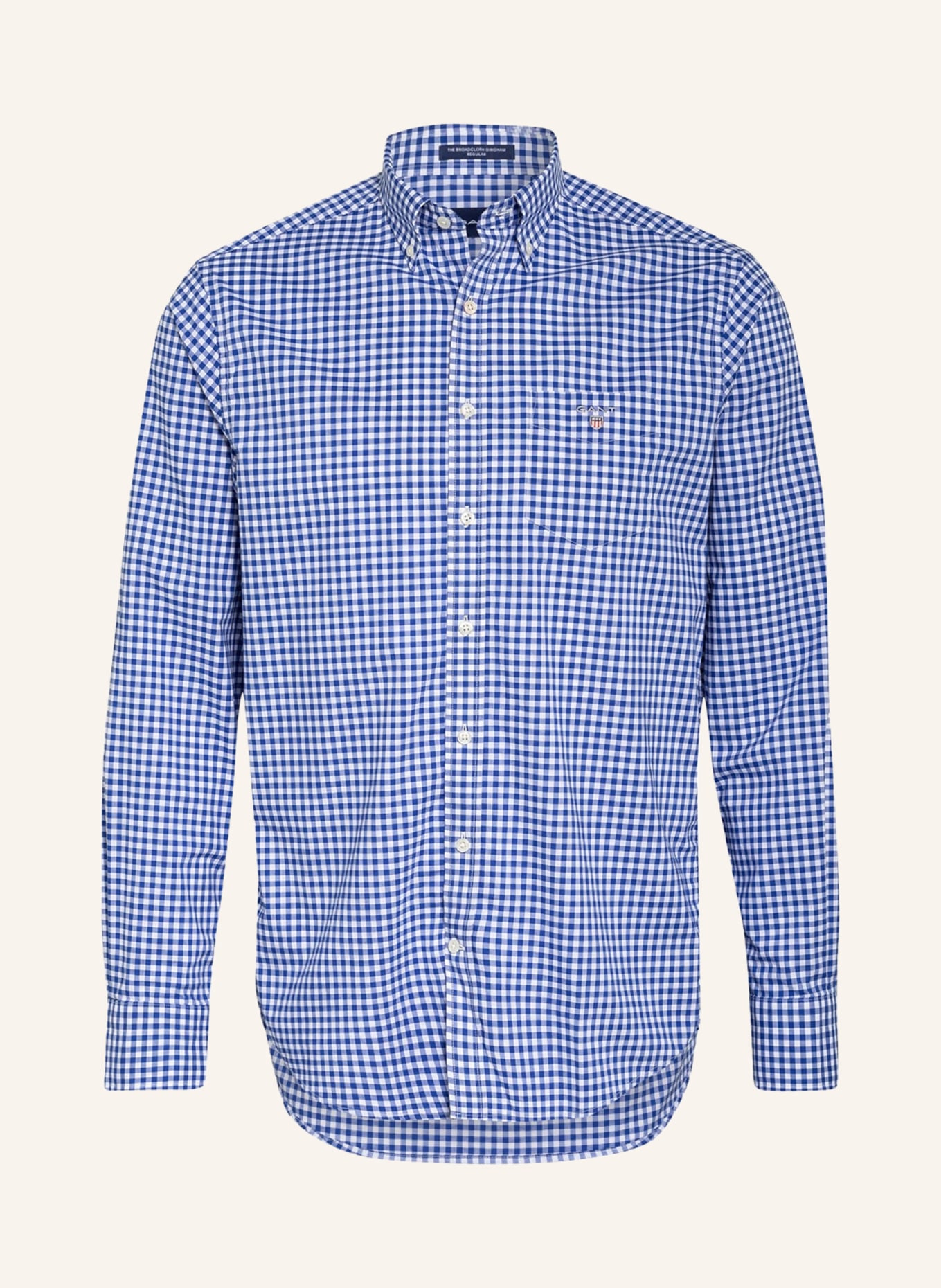 GANT Hemd Regular Fit, Farbe: BLAU/ WEISS (Bild 1)