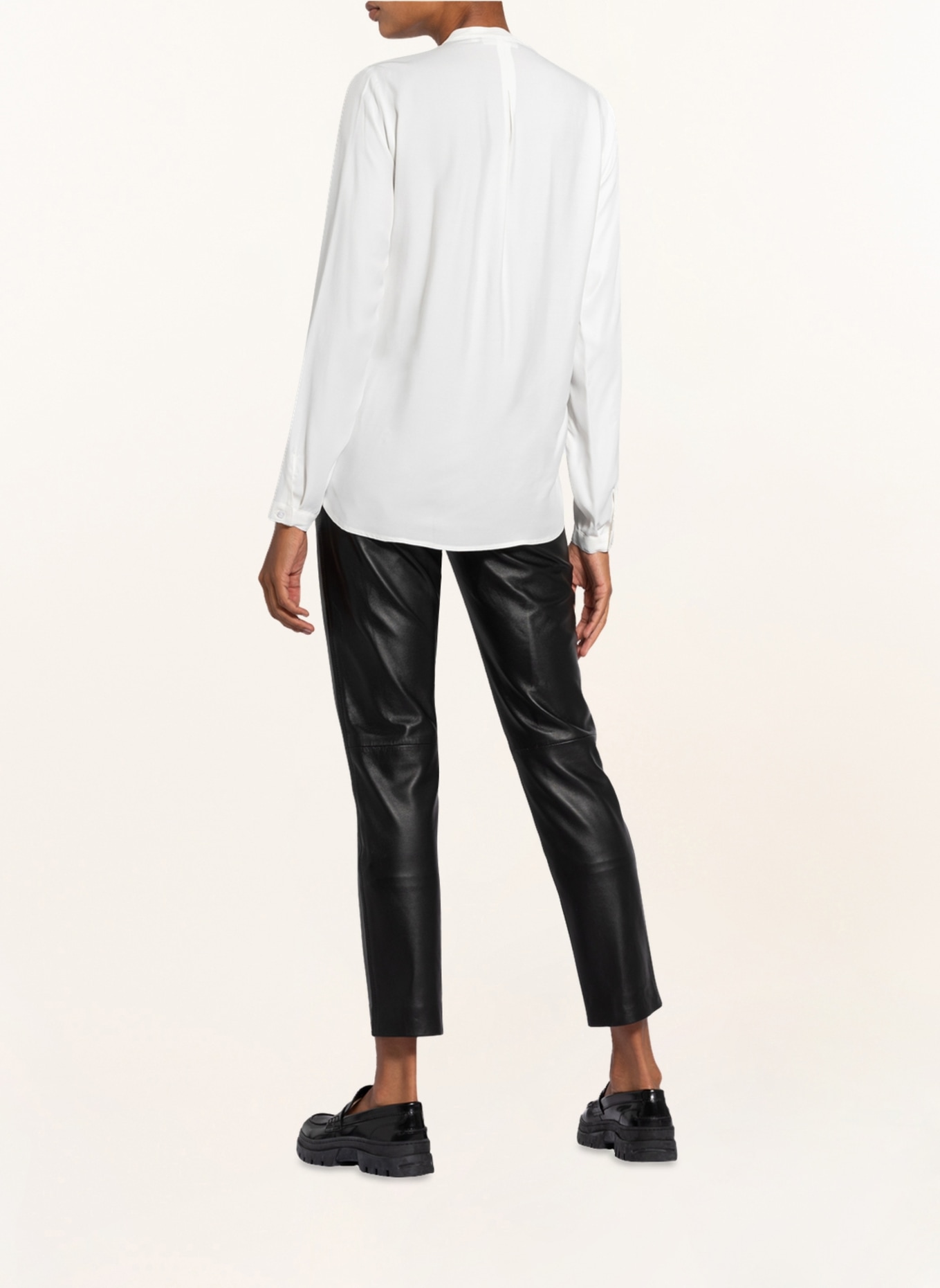 ETERNA Blouse-style shirt, Color: WHITE (Image 3)