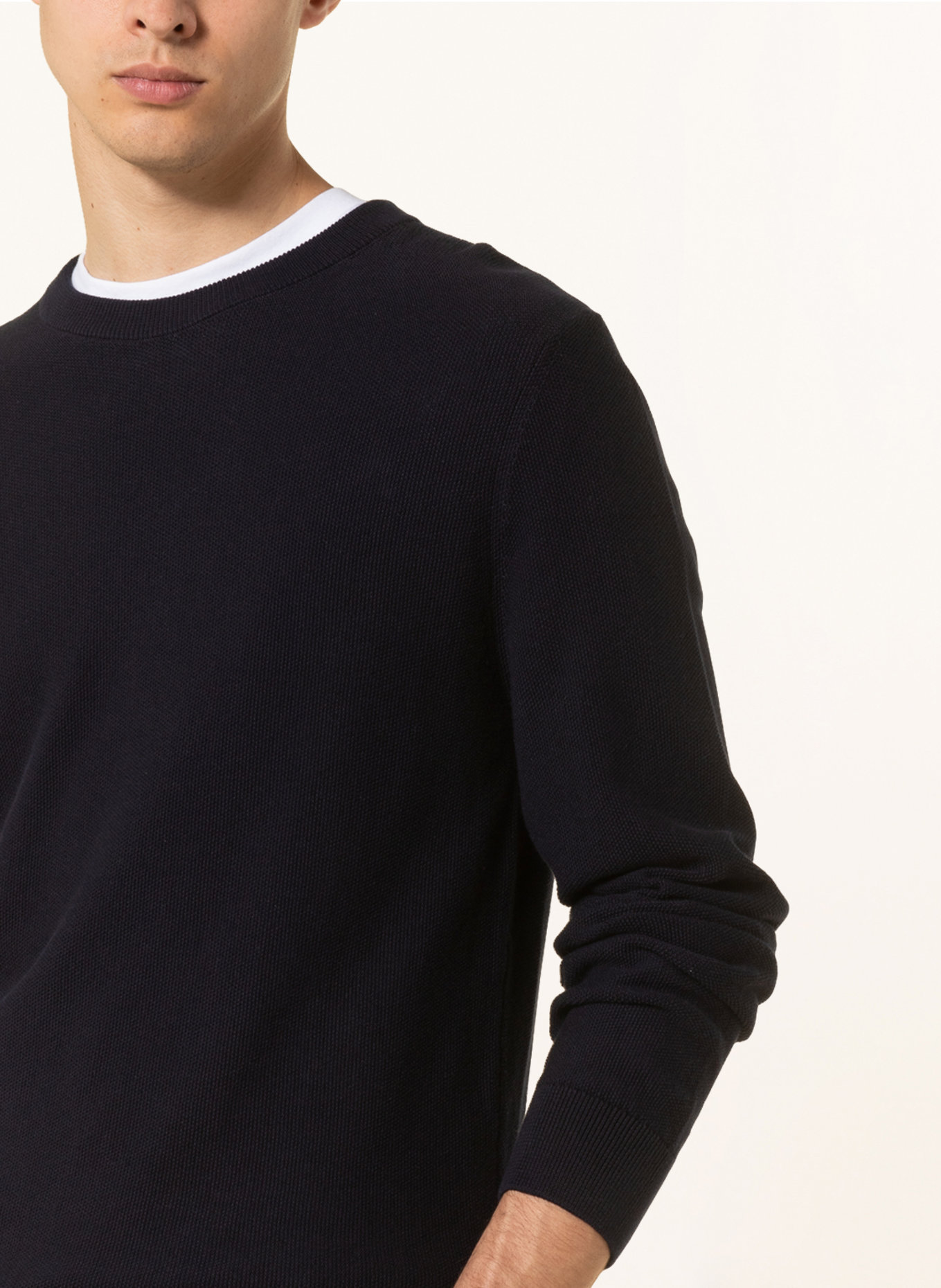 ARMEDANGELS Pullover GRAANO: DUNKELBLAU