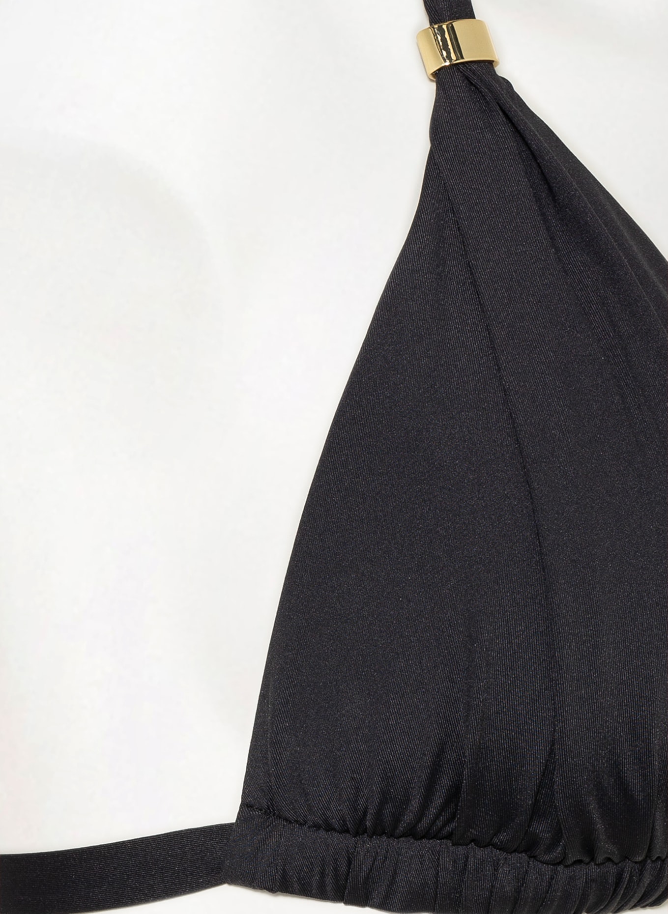 LAUREN RALPH LAUREN Halter neck bikini top LAUREN ESSENTIALS , Color: BLACK (Image 4)