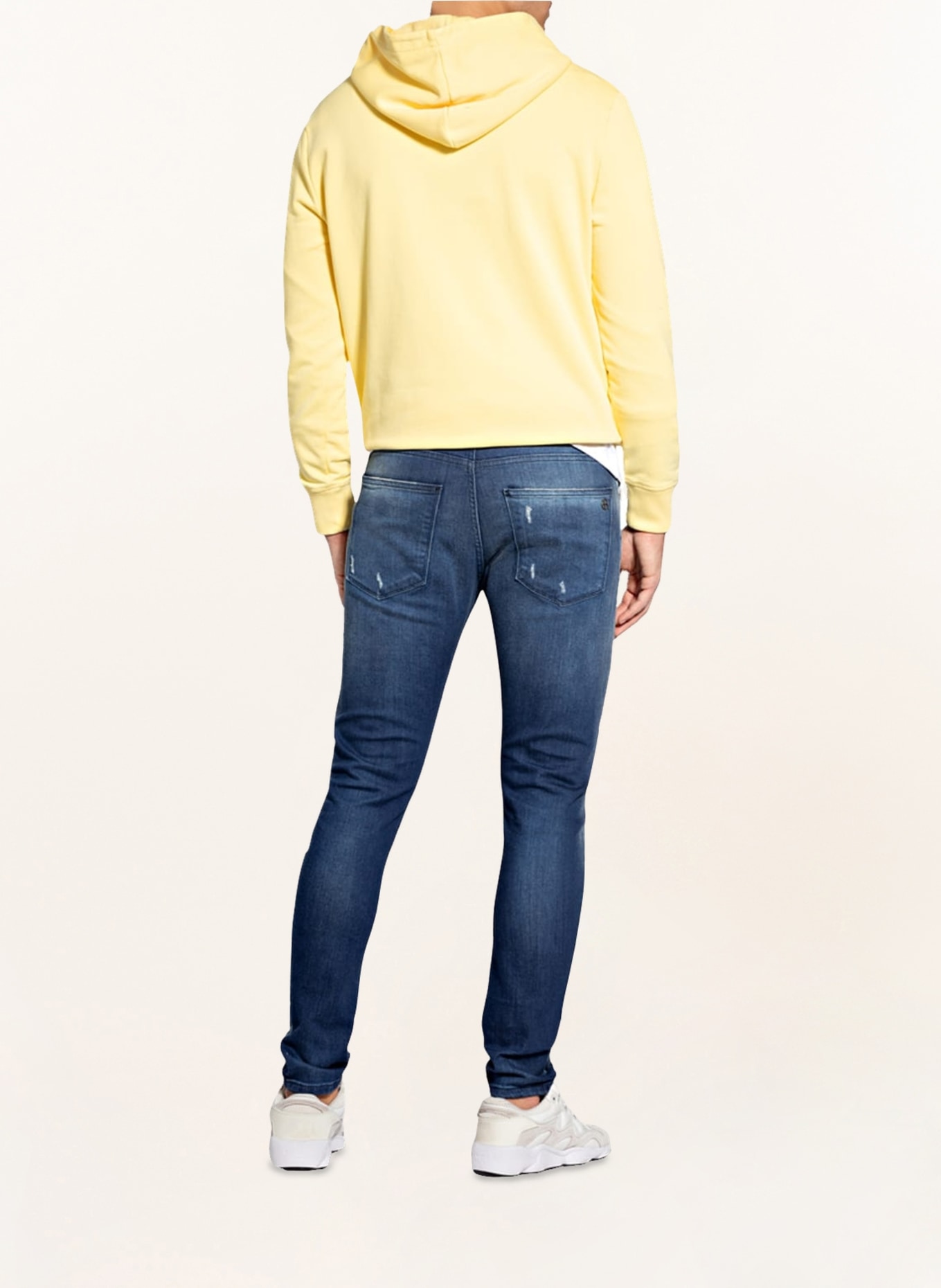 ELIAS RUMELIS Destroyed jeans ERNOEL comfort fit, Color: 527 Aquamarine Blue (Image 3)