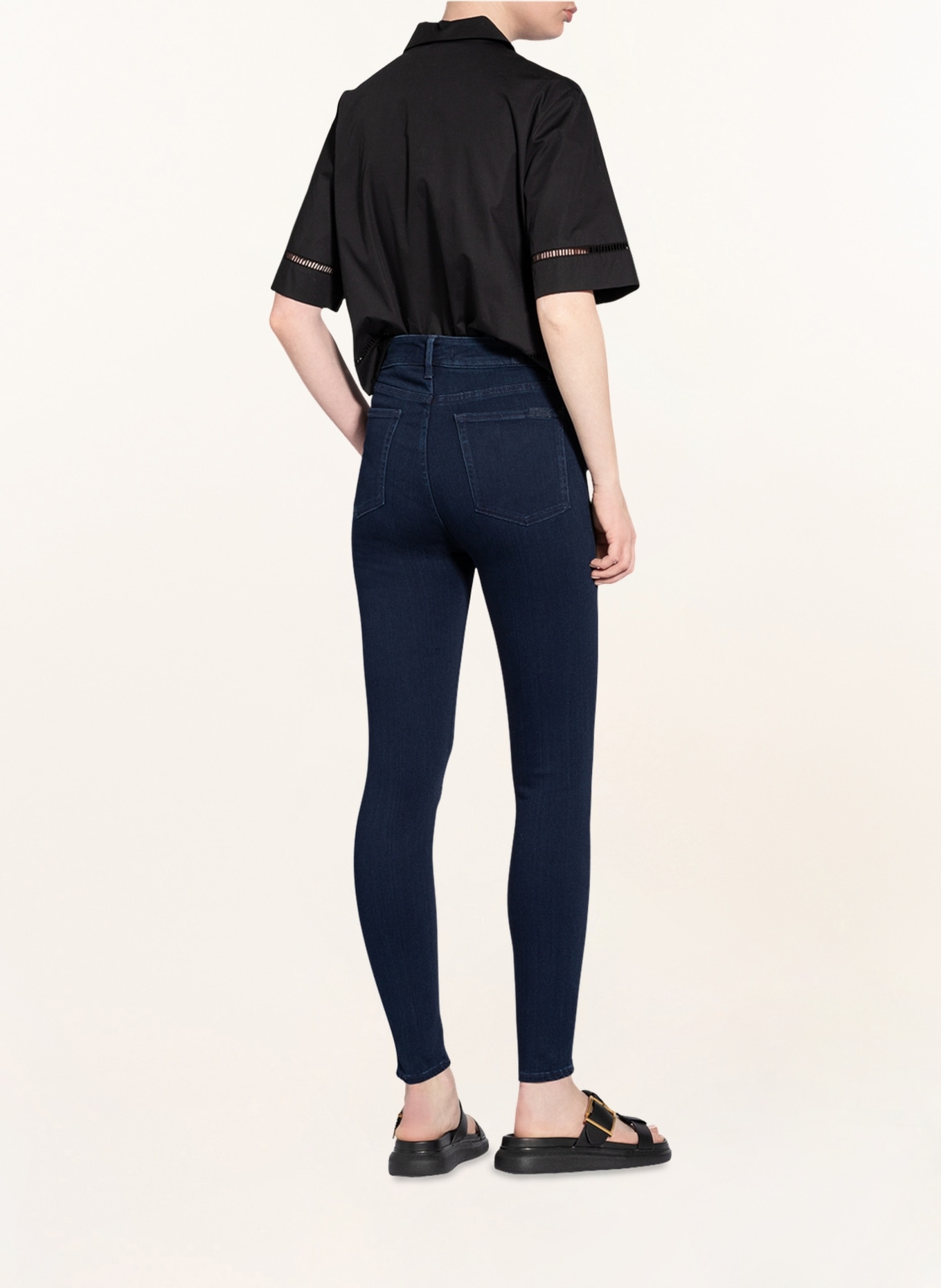 7 for all mankind Skinny jeans SLIM ILLUSION, Color: CERTAINTY SLIM ILLUSION LUXE TV DARK BLUE (Image 3)