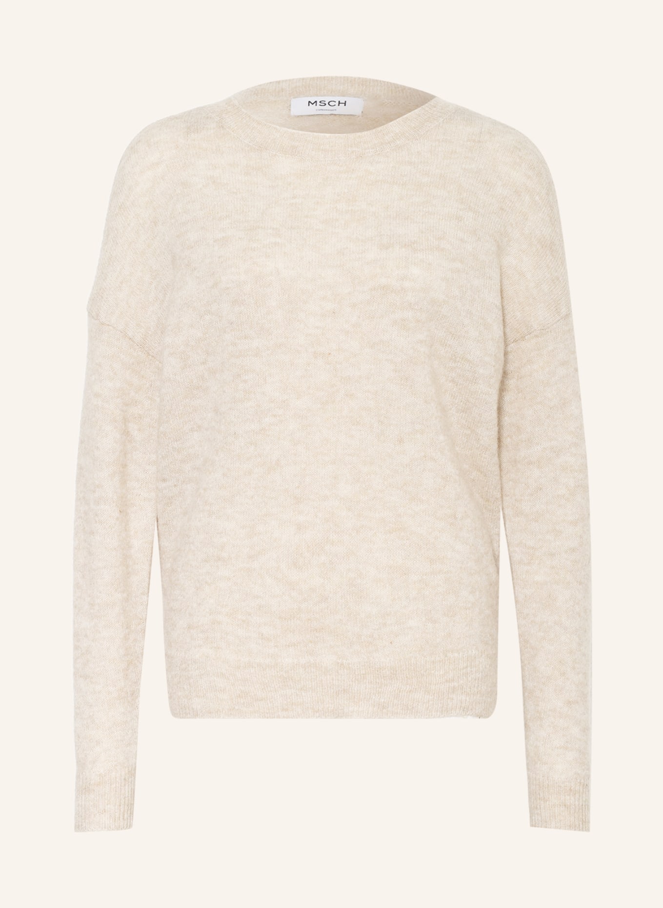 MSCH COPENHAGEN Sweater FEMME with mohair , Color: CREAM (Image 1)