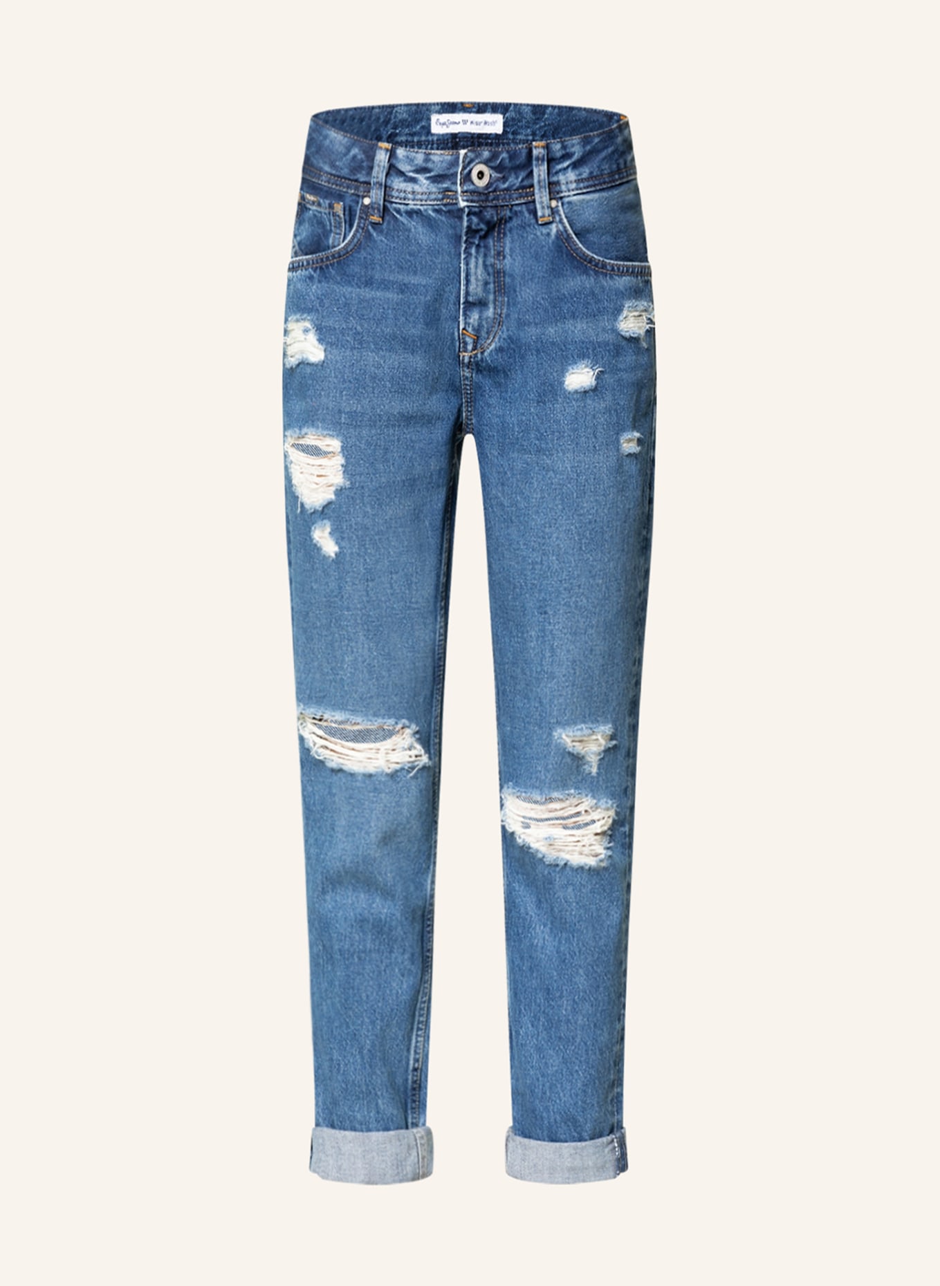 Pepe Jeans Mom jeans VIOLET, Color: VS6 MEDIUM WISER(Image null)