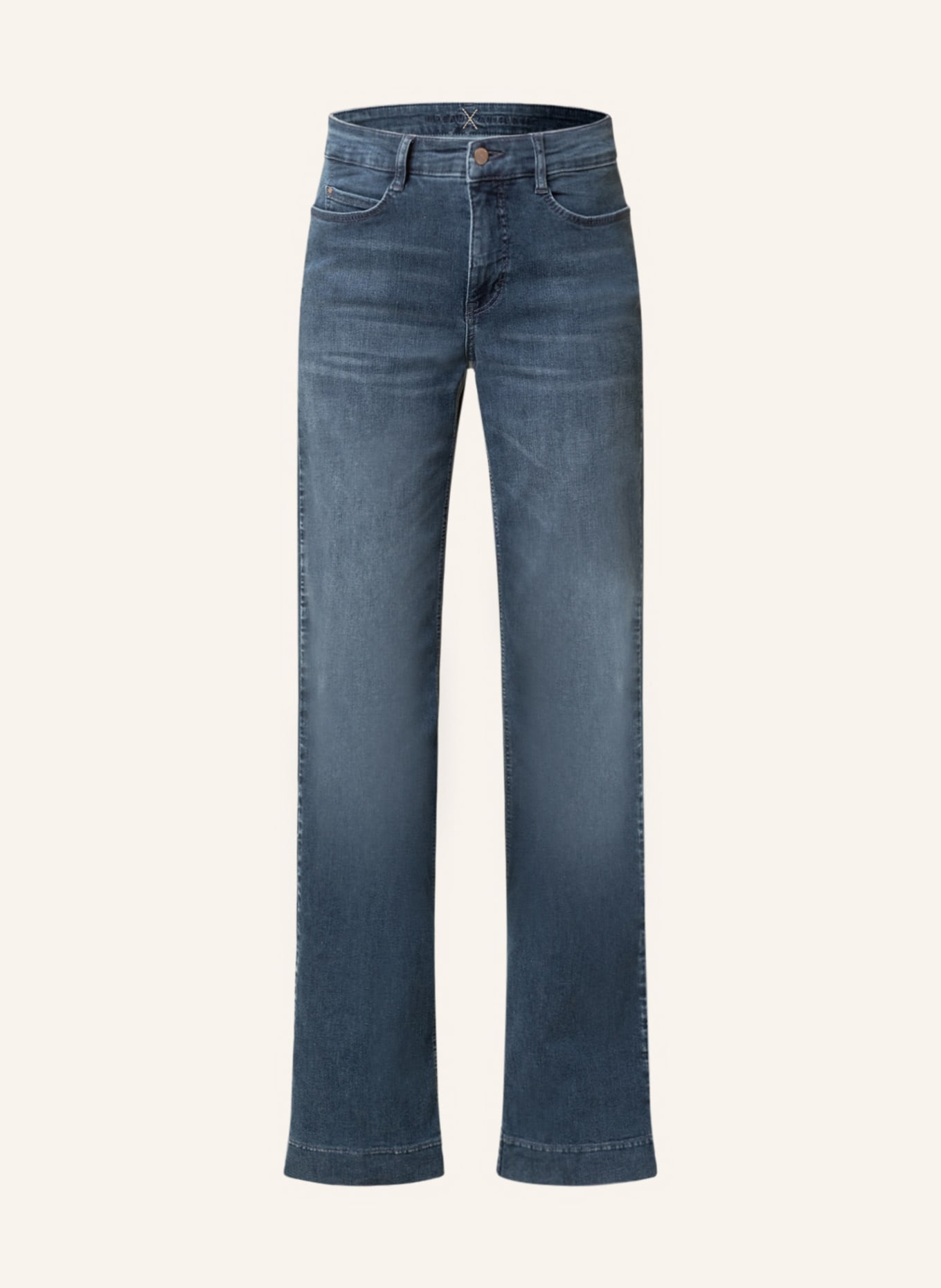 MAC Flared jeans DREAM WIDE , Color: D642 mid blue tinted wash (Image 1)