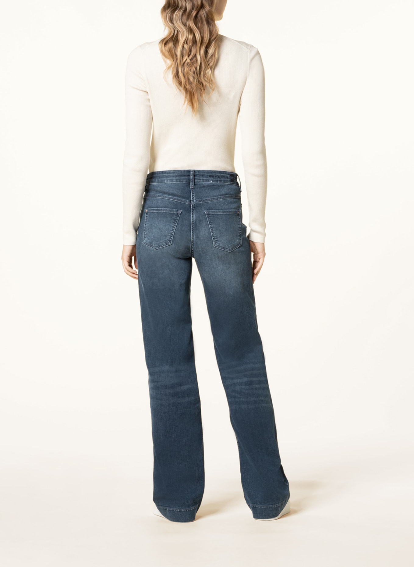 MAC Flared jeans DREAM WIDE , Color: D642 mid blue tinted wash (Image 3)