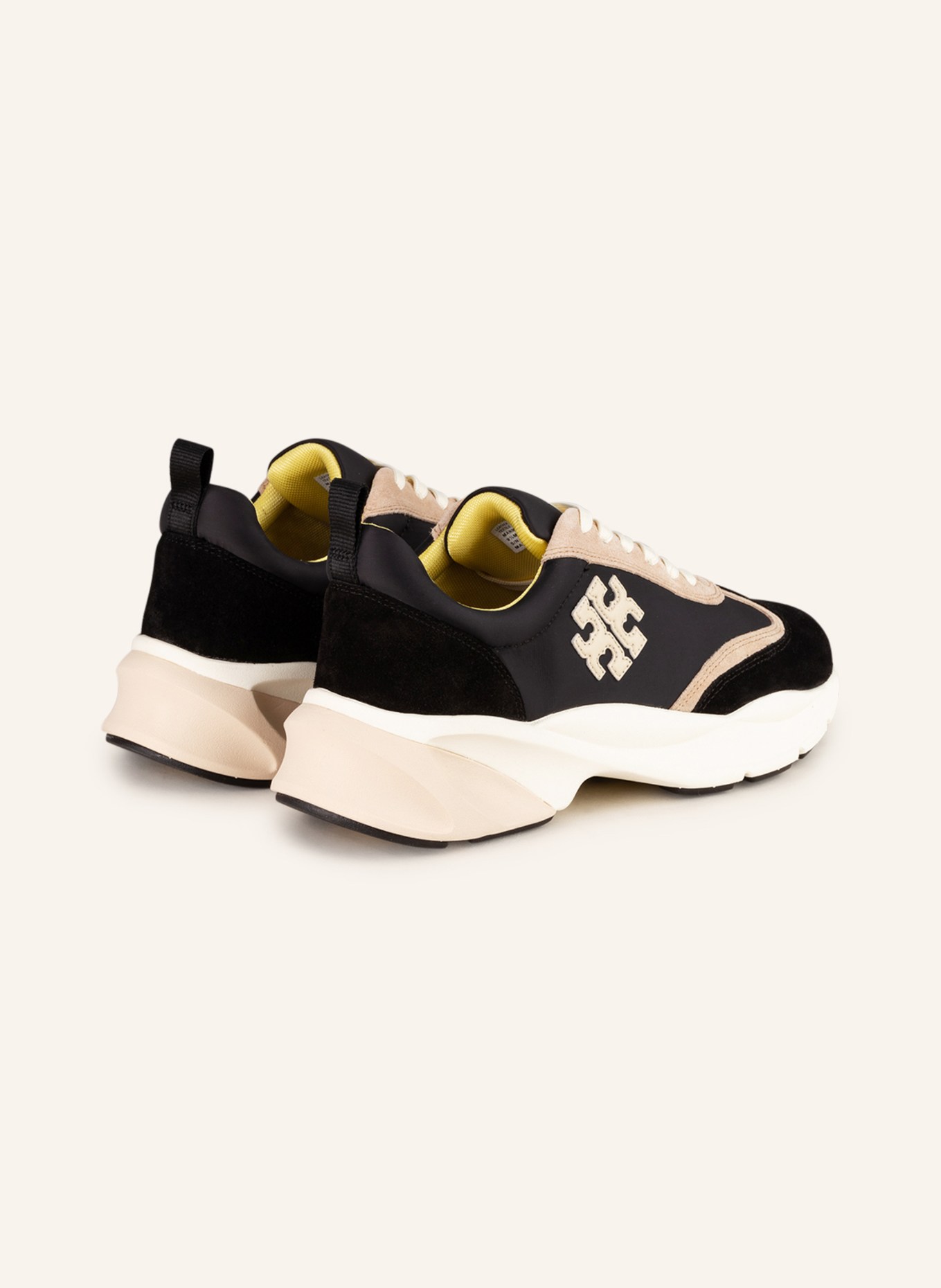 TORY BURCH Sneakers GOOD LUCK, Color: BLACK/ CREAM (Image 2)