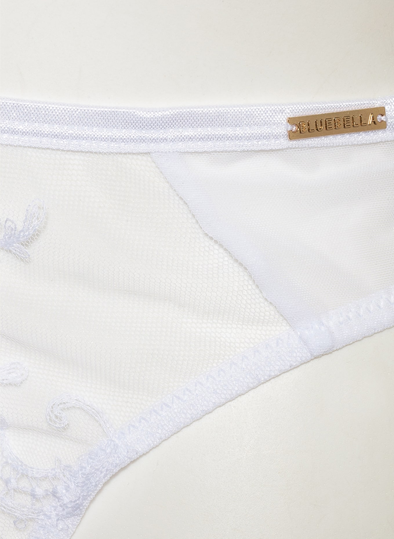 BLUEBELLA Suspender belt MARSEILLE, Color: WHITE (Image 3)