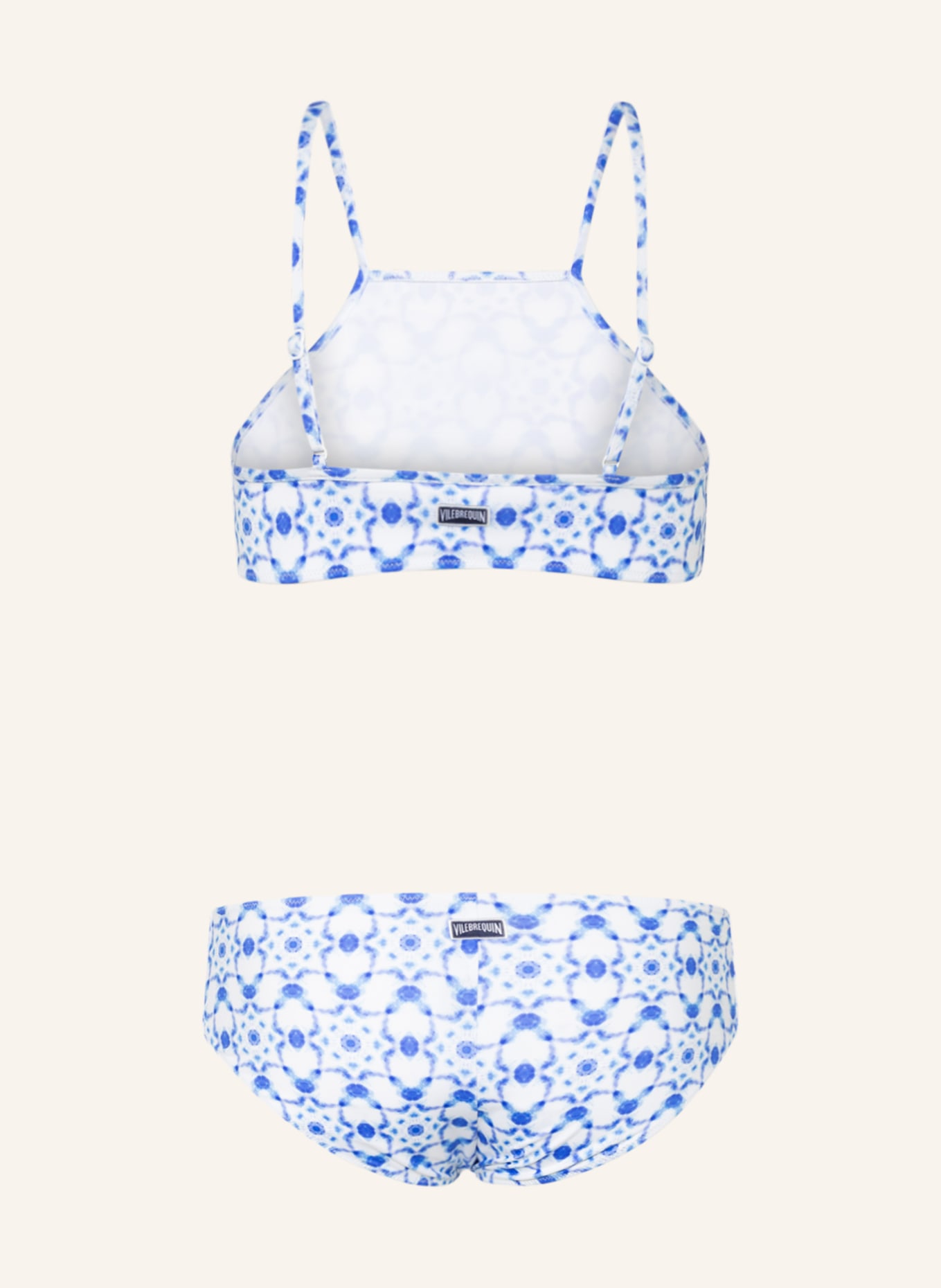 VILEBREQUIN High-neck bikini IKAT MEDUSA, Color: BLUE/ WHITE (Image 2)